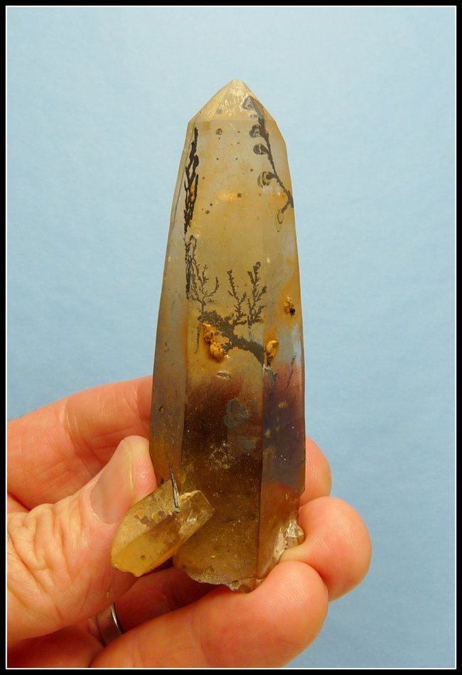 Quartz (variety smoky quartz) with schorl
81 x 25 x 25 mm
(Autor: Pierre Joubert)