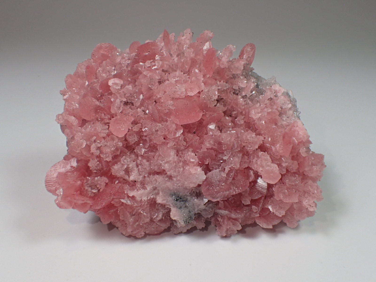 Rhodochrosite, Pyrite, Fluorite, Quartz
77 mm x 57 mm x 27 mm
(Autor: Don Lum)