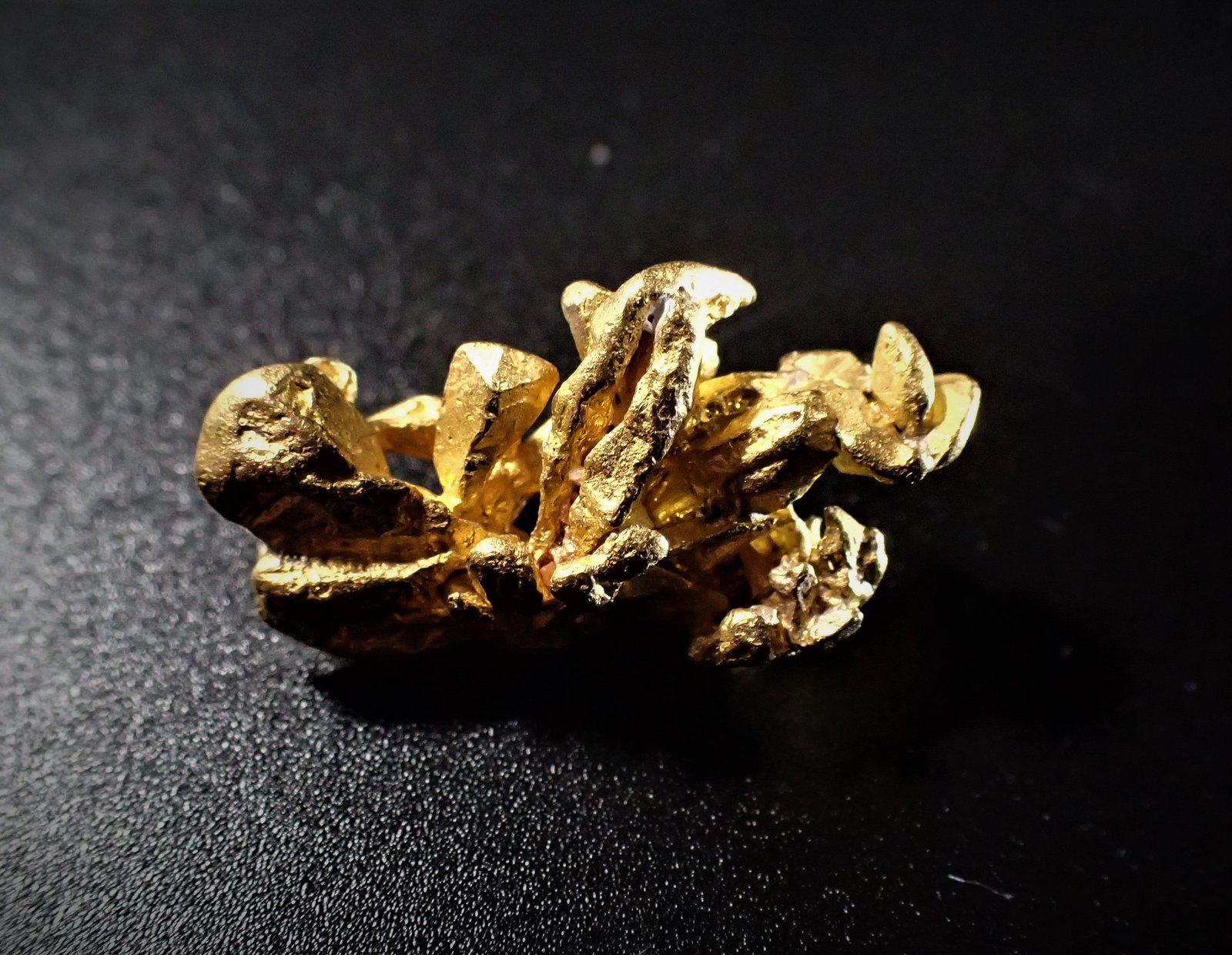 Gold, Paladium
23.8 mm x 12.7 mm x 7.4 mm
(Autor: Don Lum)