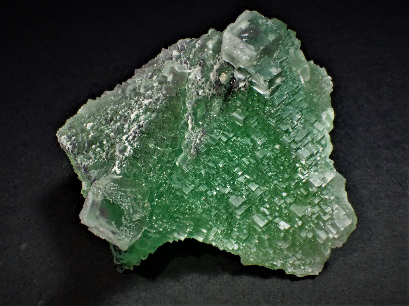 Fluorite, Quartz
82 mm x 66 mm x 50 mm
(Autor: Don Lum)