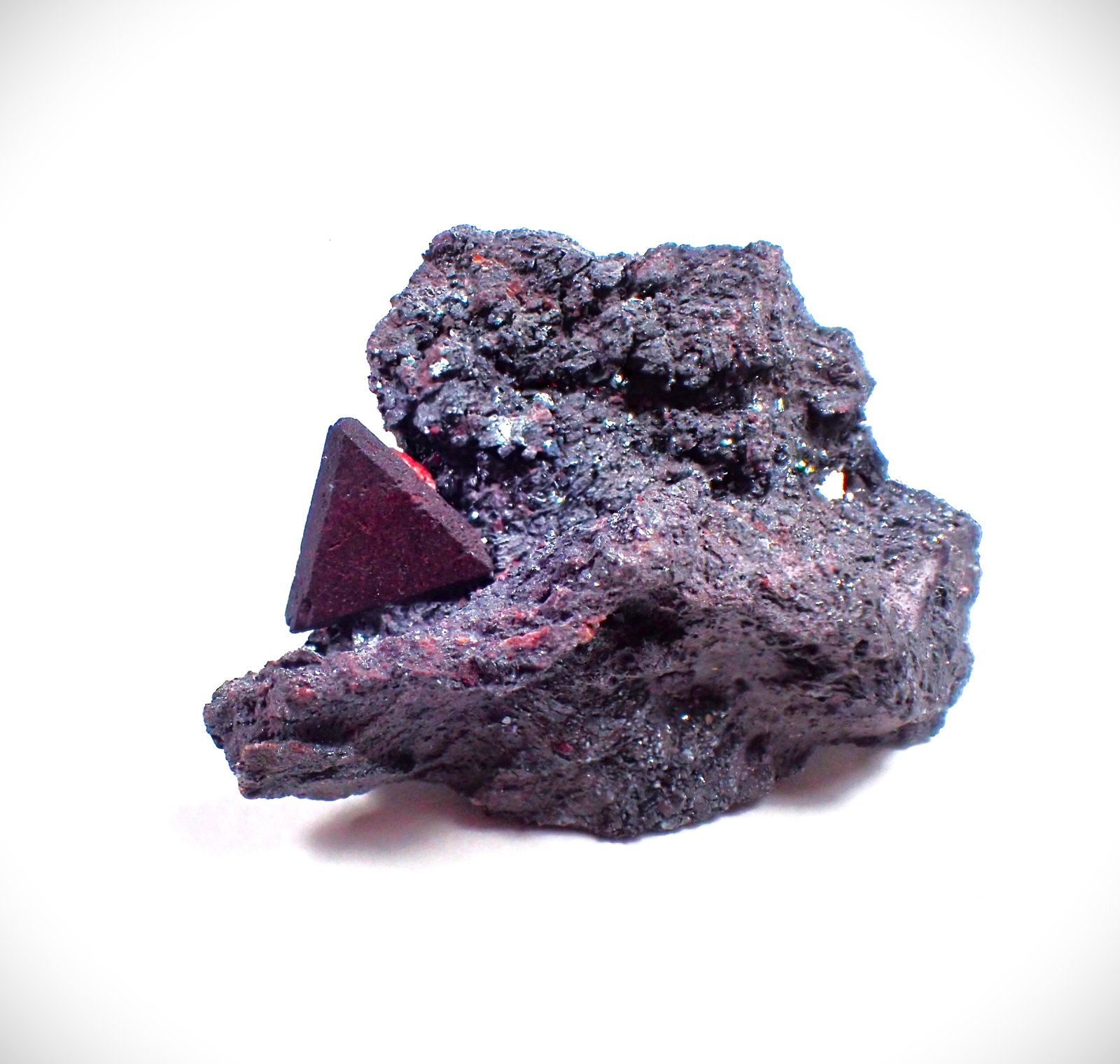 Zunyite, Hematite
51 mm x 38 mm
(Autor: Don Lum)