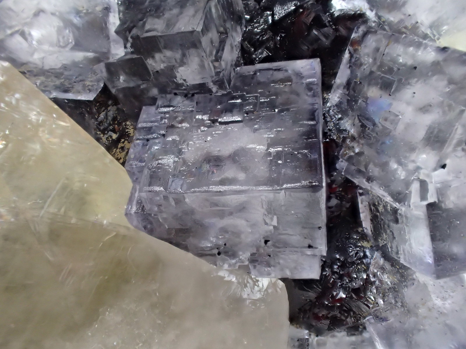 Fluorite, Calcite, Sphalerite
150 mm x 109 mm
(Autor: Don Lum)