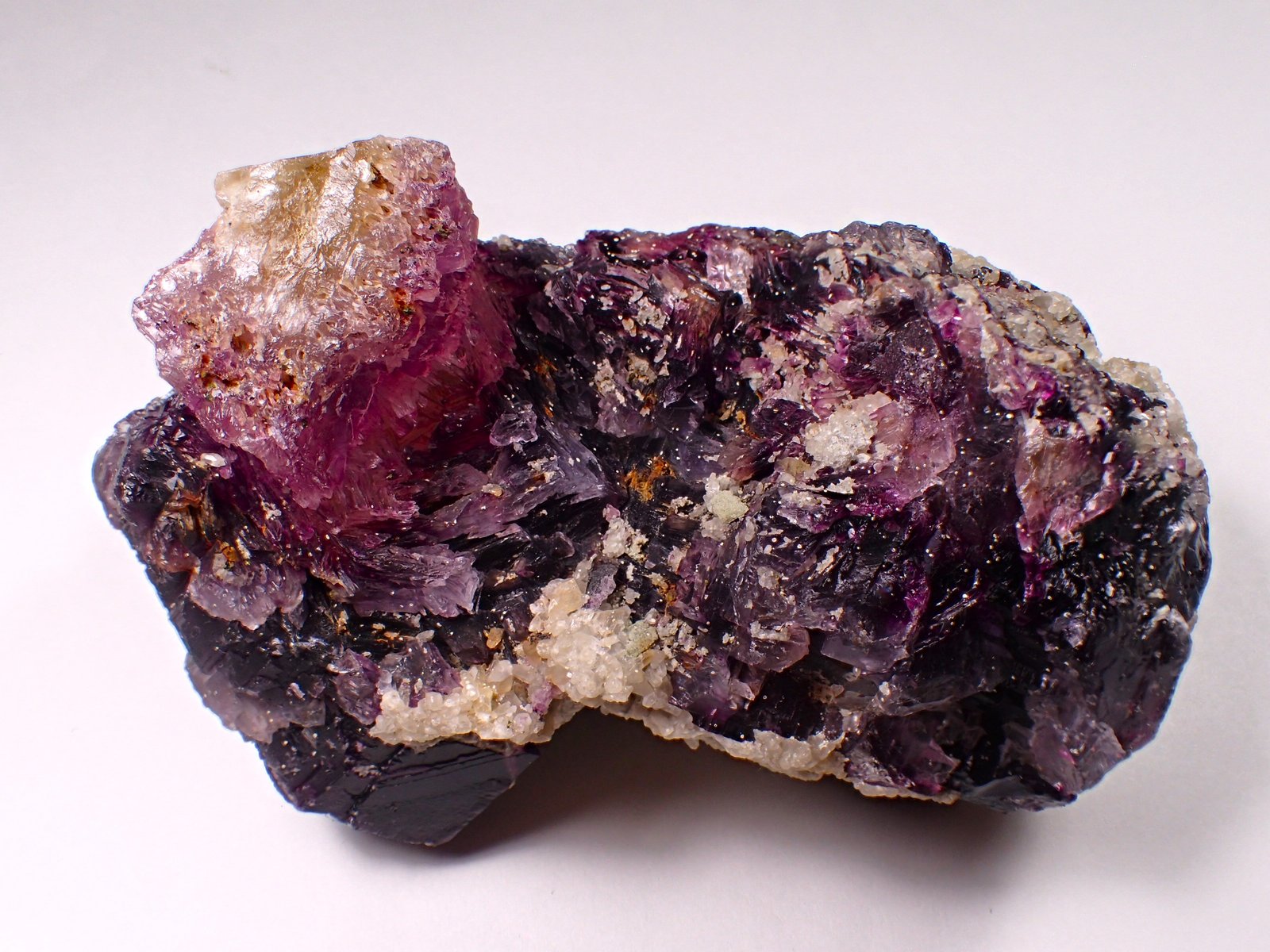 Fluorite, Baryte
147 mm x 90 mm x 86 mm
(Autor: Don Lum)