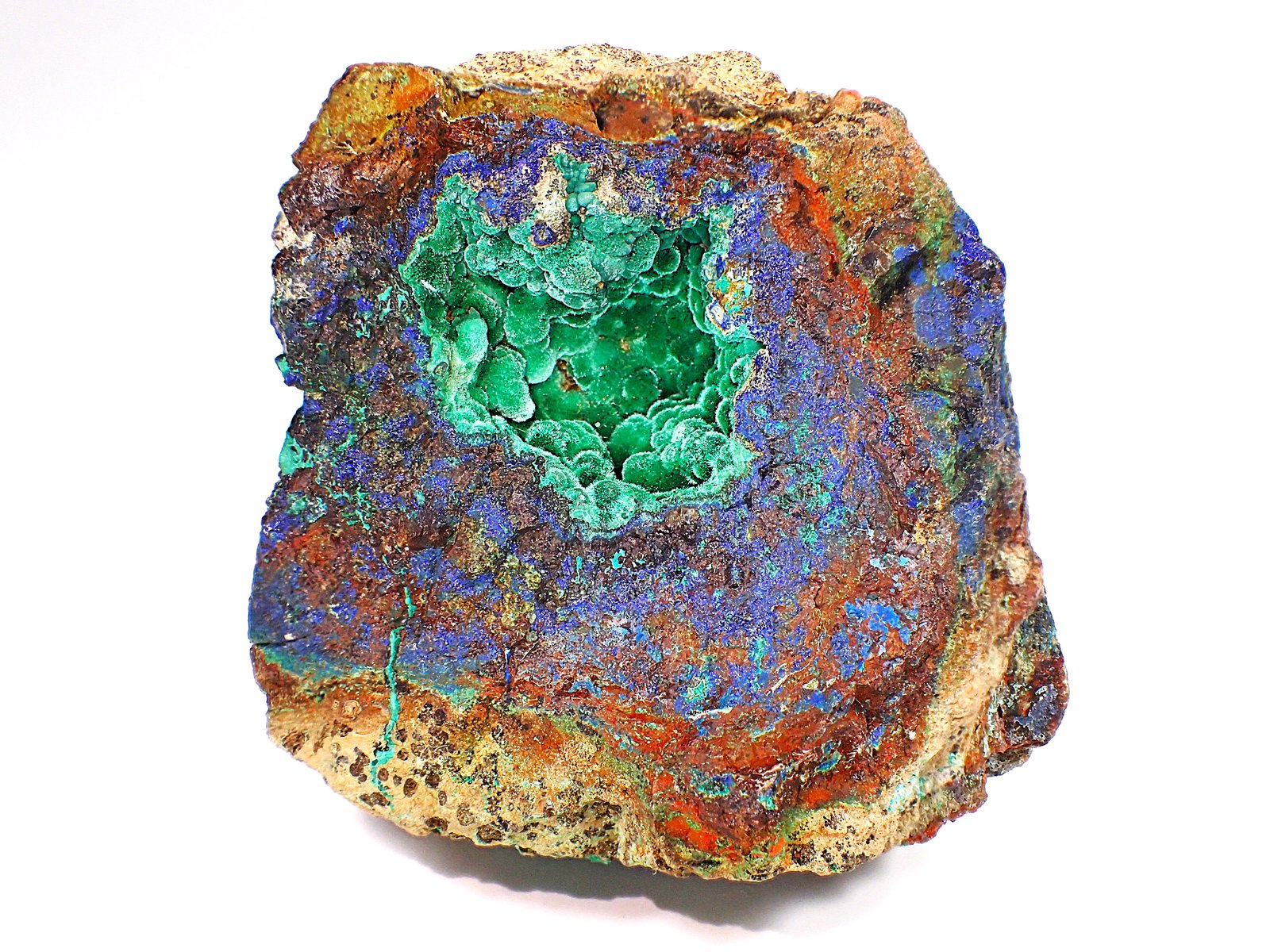 Malachite, Azurite
55 mm x 55 mm x 42 mm
(Autor: Don Lum)