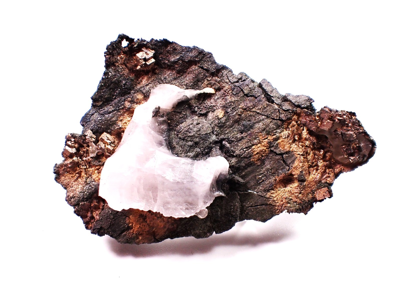 Silver, Calcite
50 mm x 32 mm x 15 mm
(Autor: Don Lum)