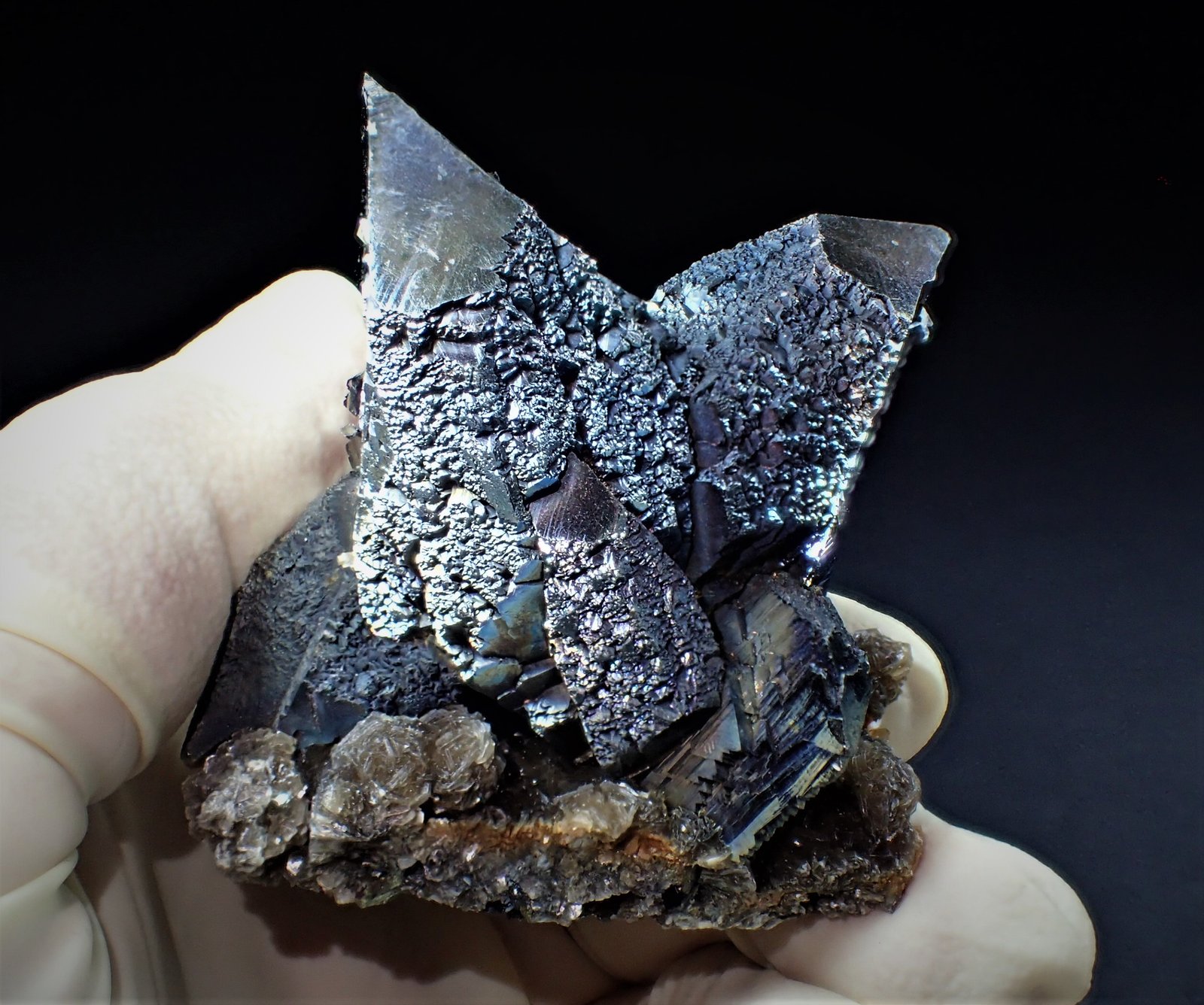 Arsenopyrite, Quartz and Muscovite
72 mm x 57 mm x 50 mm
(Autor: Don Lum)