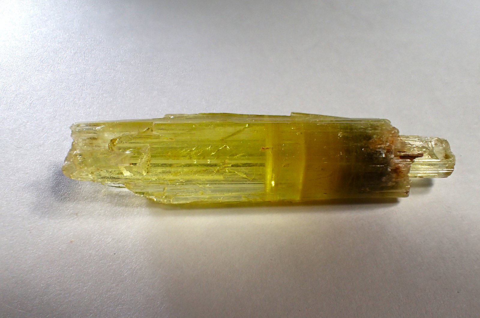 Beryl (variety heliodor)
67 mm x 18 mm x 13 mm
(Autor: Don Lum)