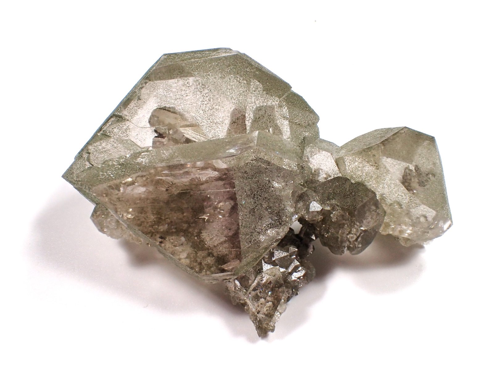Quartz, Chlorite
75 mm x 55 mm x 28 mm
(Autor: Don Lum)