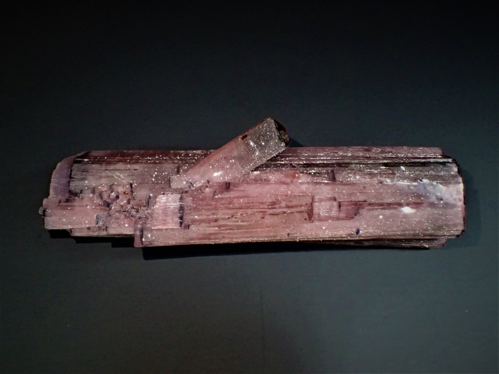 Elbaite (Tourmaline Group)
135 mm x 45 mm x 35 mm
(Autor: Don Lum)