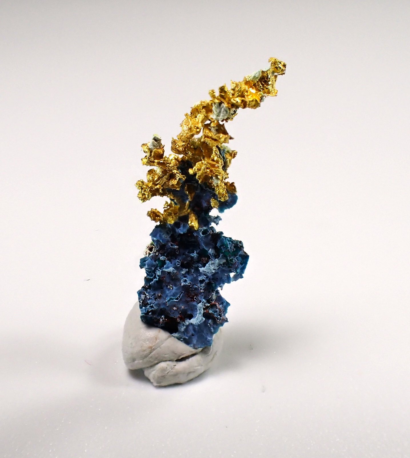 Gold, Shattuckite
15 mm x 12 mm
(Autor: Don Lum)