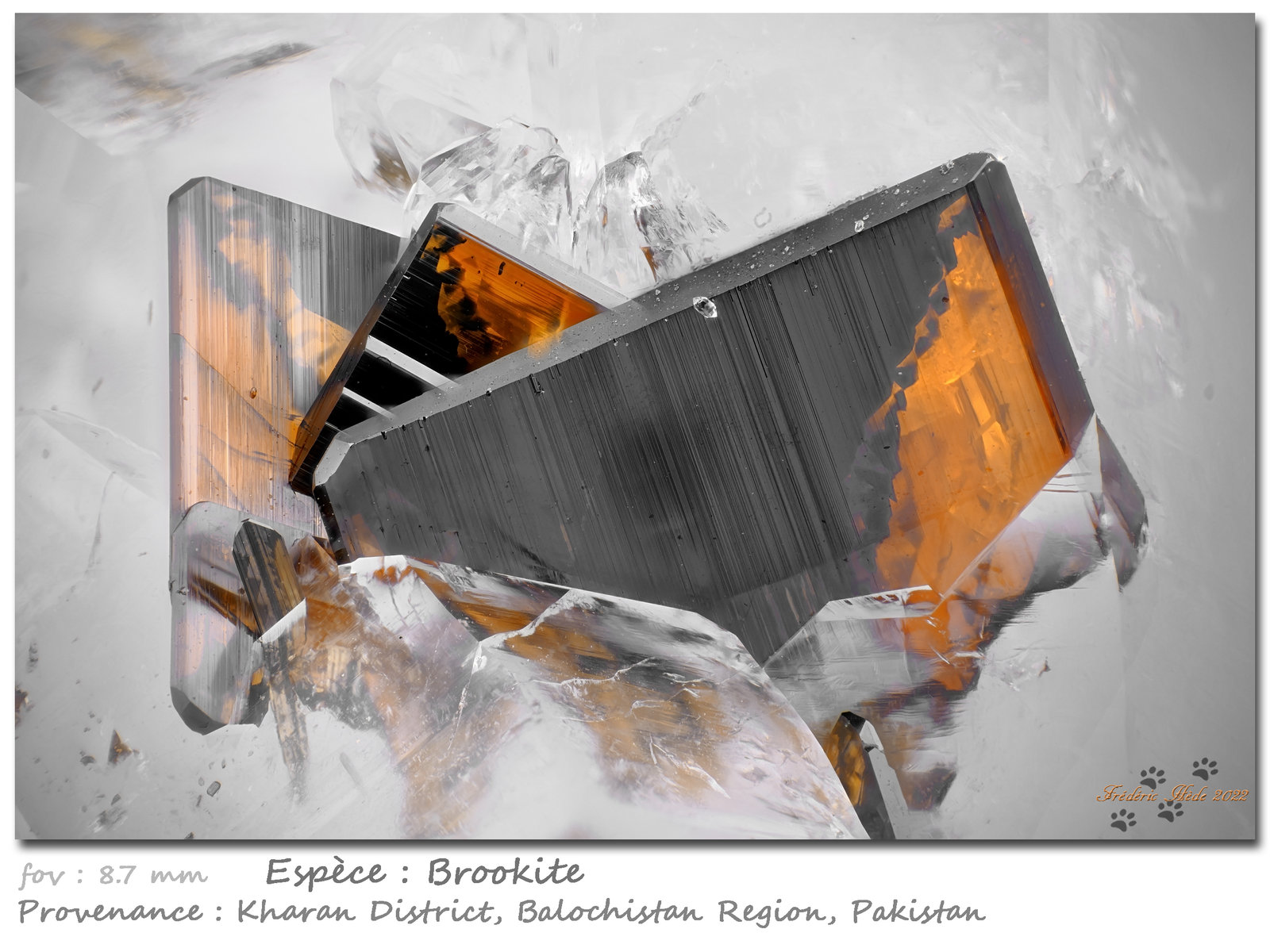 Brookite
fov 8.7 mm
(Autor: ploum)