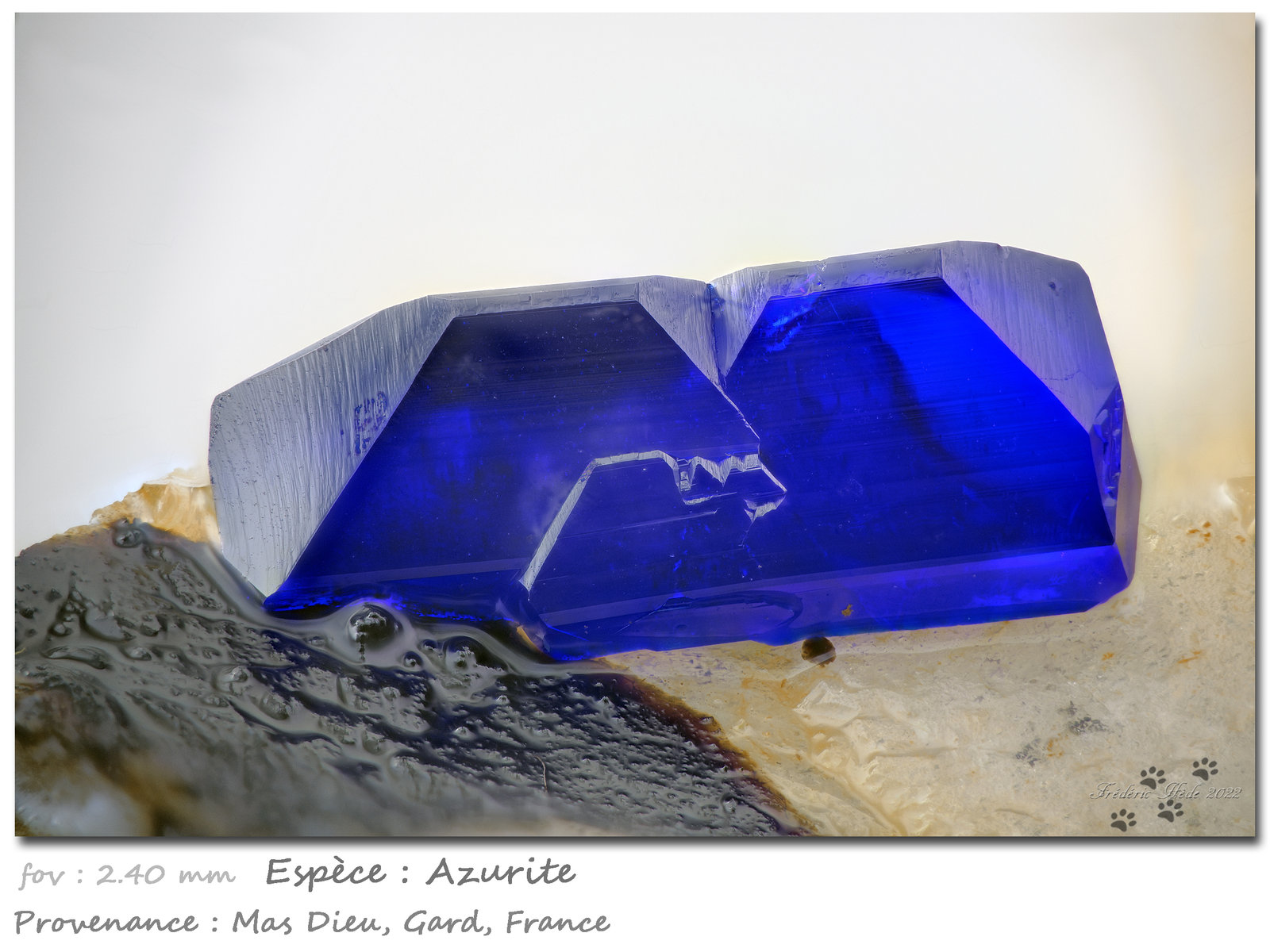 Azurite
fov 2.40 mm
(Autor: ploum)