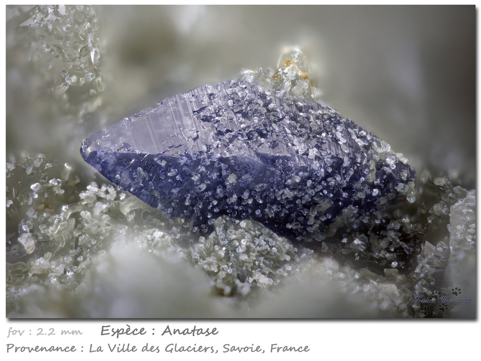 Anatase
fov 2.2 mm
(Autor: ploum)