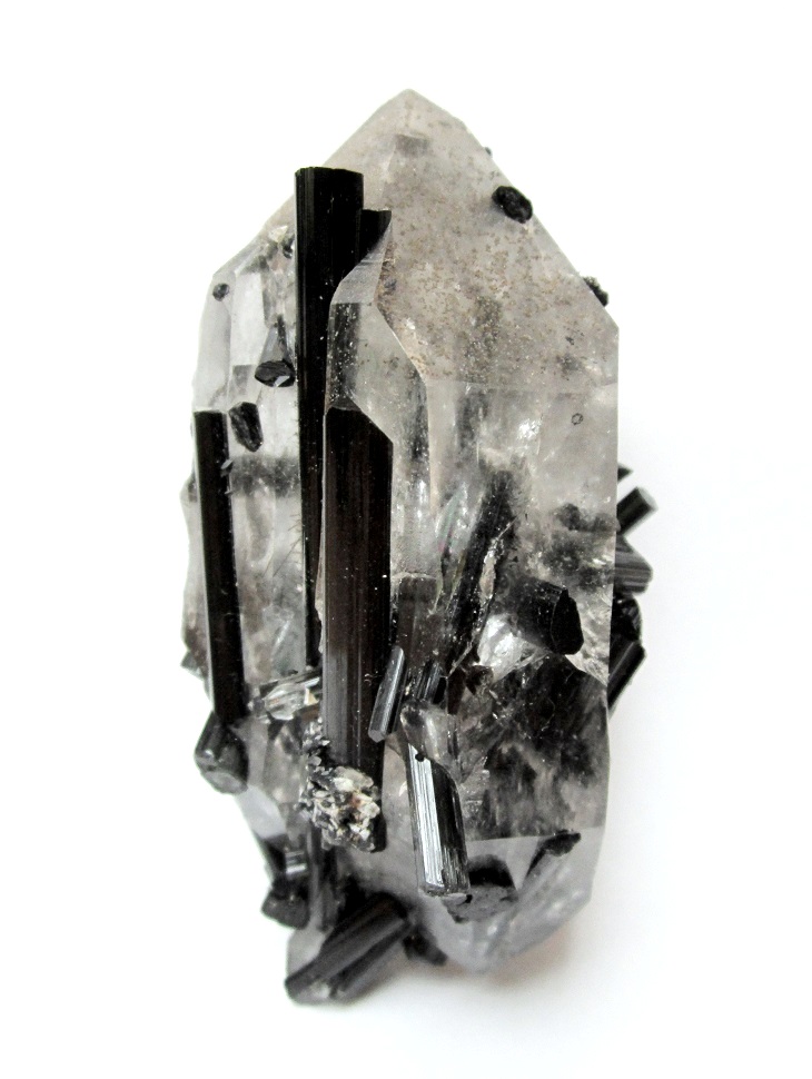 Schorl, quartz
Spezimen height 8,5 cm
(Autor: Tobi)