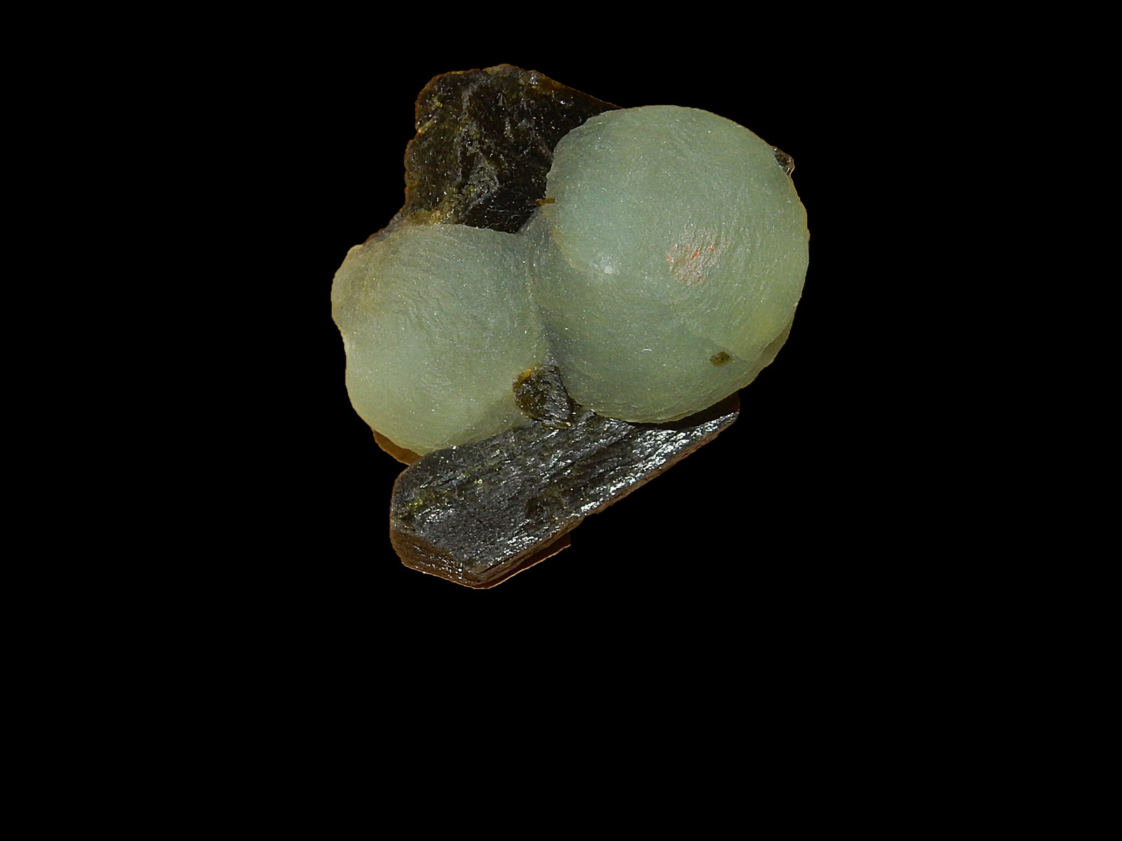 Prehnite and Epidote
50 mm x 40 mm x 30 mm
(Autor: Dany Mabillard)