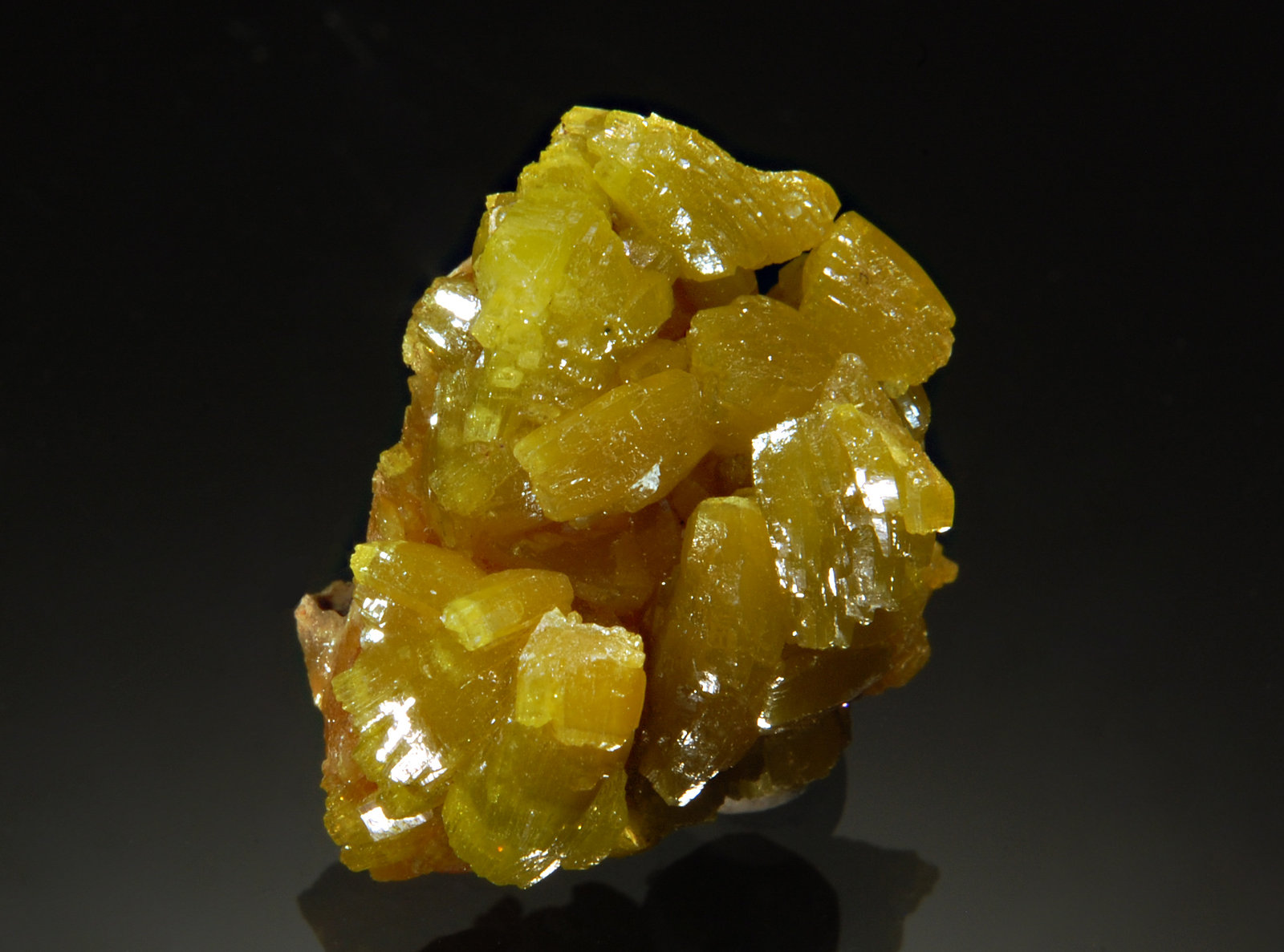 Pyromorphite
2.3 x 2.4 cm
(Autor: Michael Shaw)