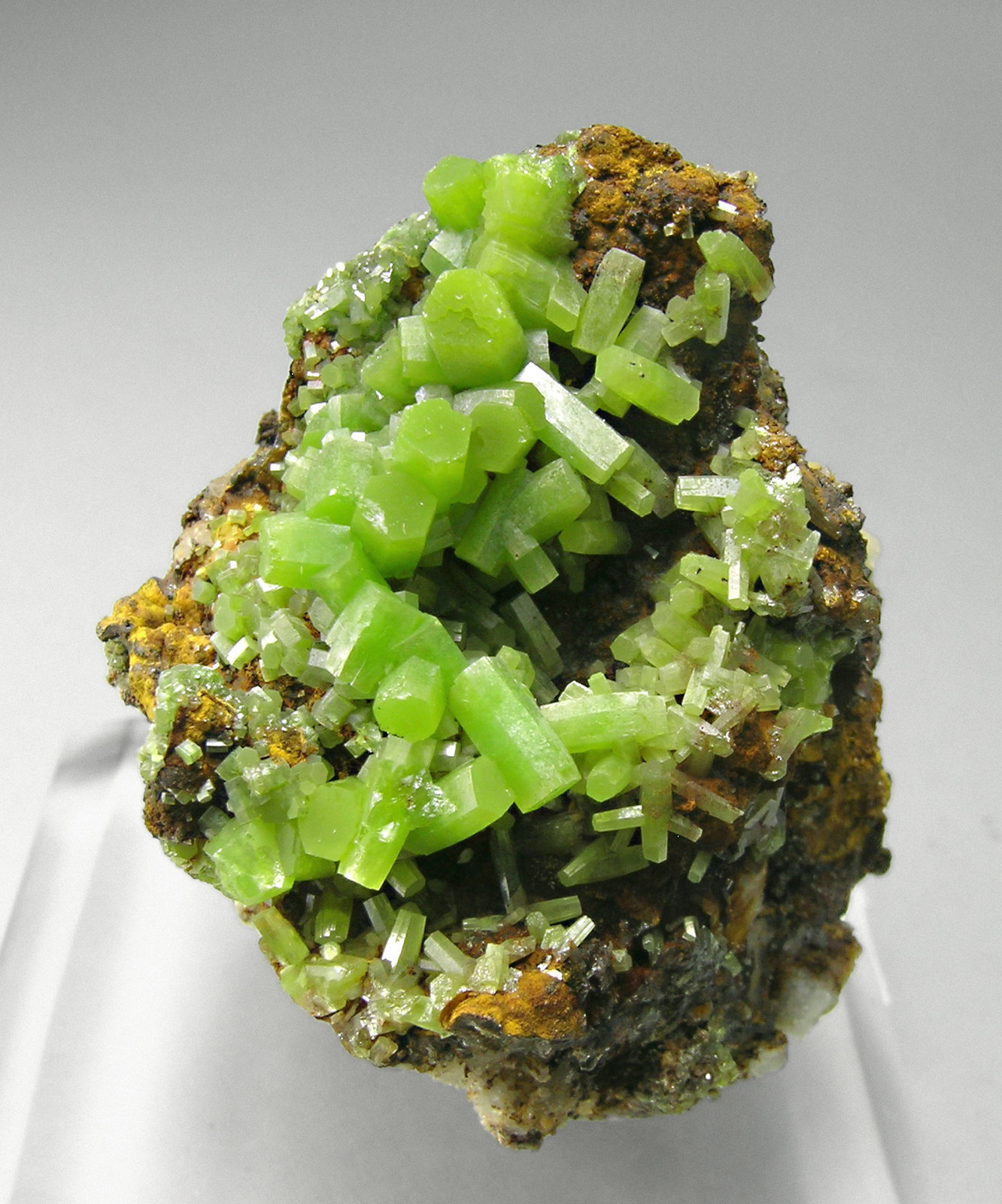 Pyromorphite
Specimen size: 3.6 × 3.2 × 3.2 cm
(Autor: Jordi Fabre)