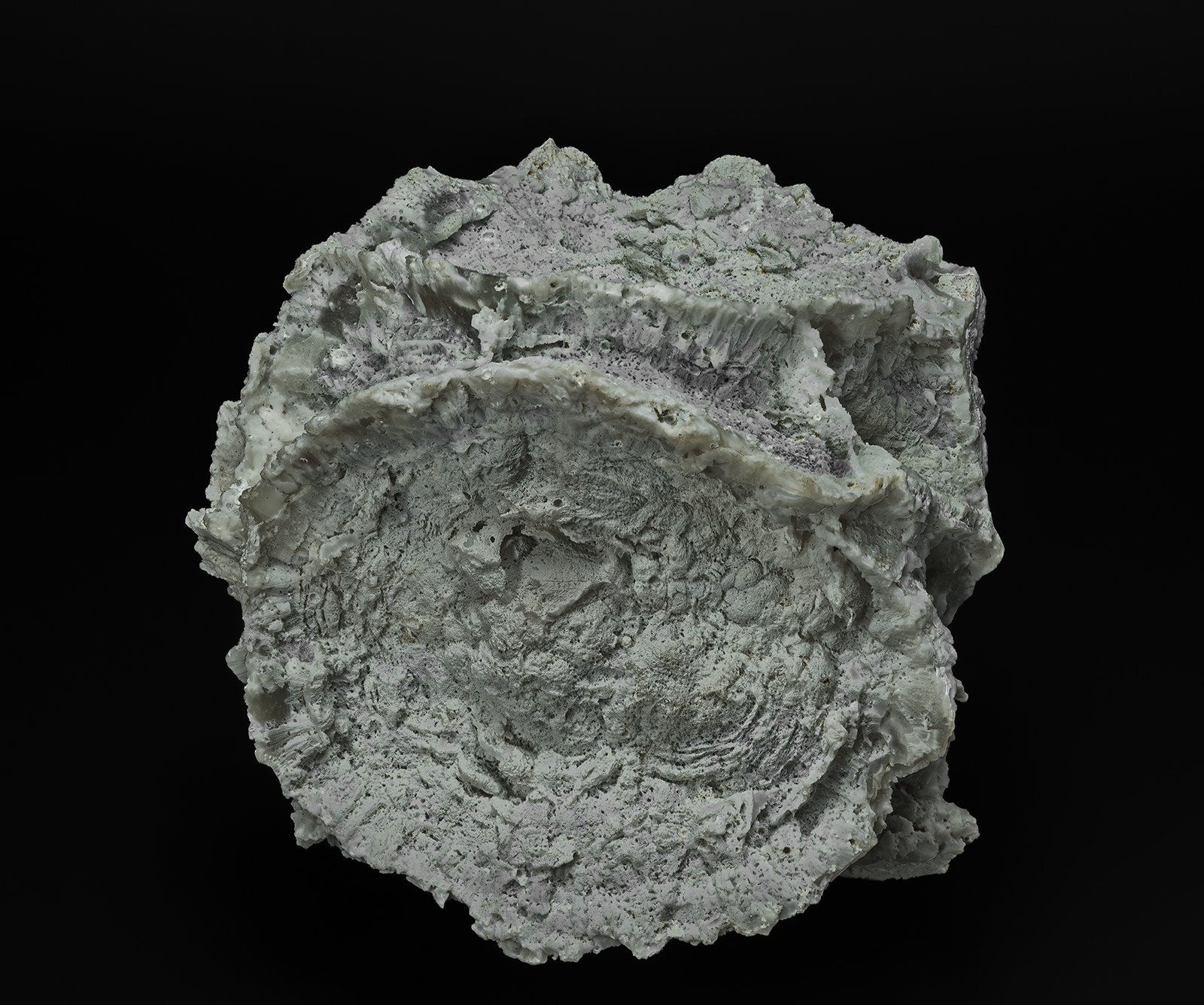 Quartz (variety chalcedony)
9.6 x 8.9 cm
(Autor: am mizunaka)