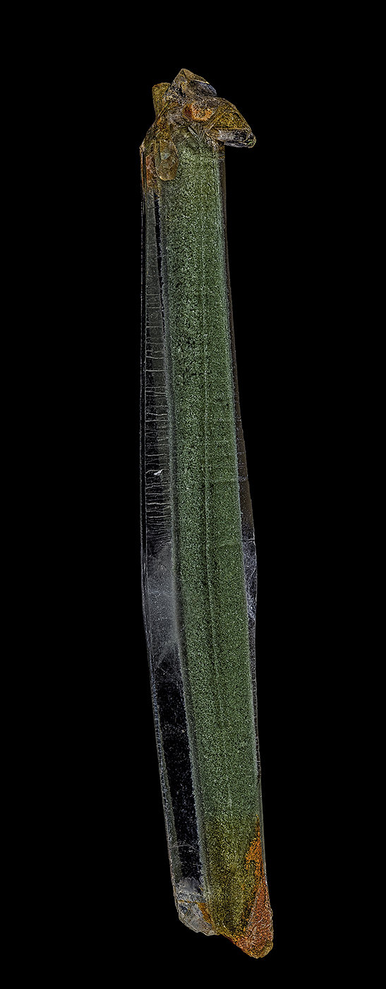 Quartz with Chlorite
62 x 8 mm
(Autor: am mizunaka)