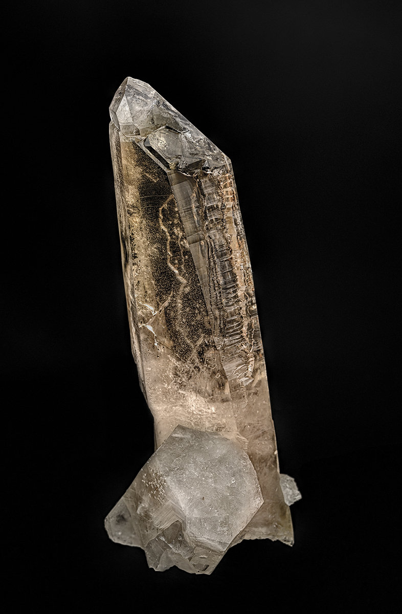 Quartz (variety citrine)
10.2 x 3.1 cm
(Autor: am mizunaka)