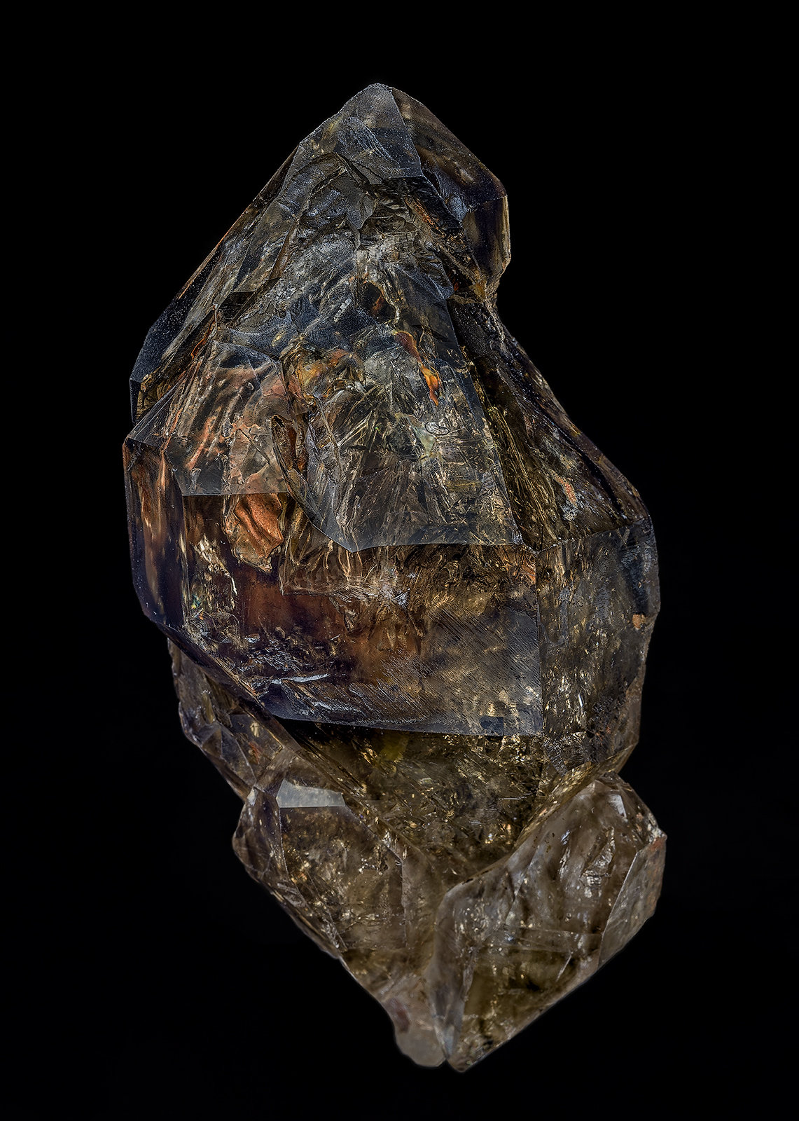 Quartz (variety smoky quartz)
9.4 x 4.9 cm
(Autor: am mizunaka)