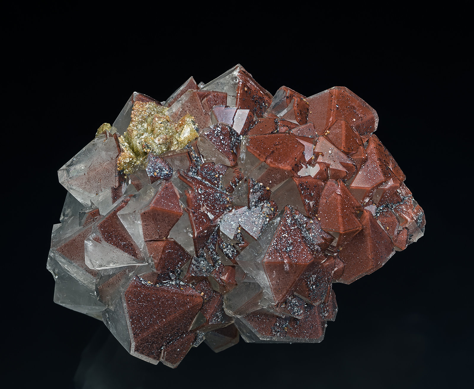 Quartz, Hematite, Siderite
7.3 x 5.6 cm
(Autor: am mizunaka)