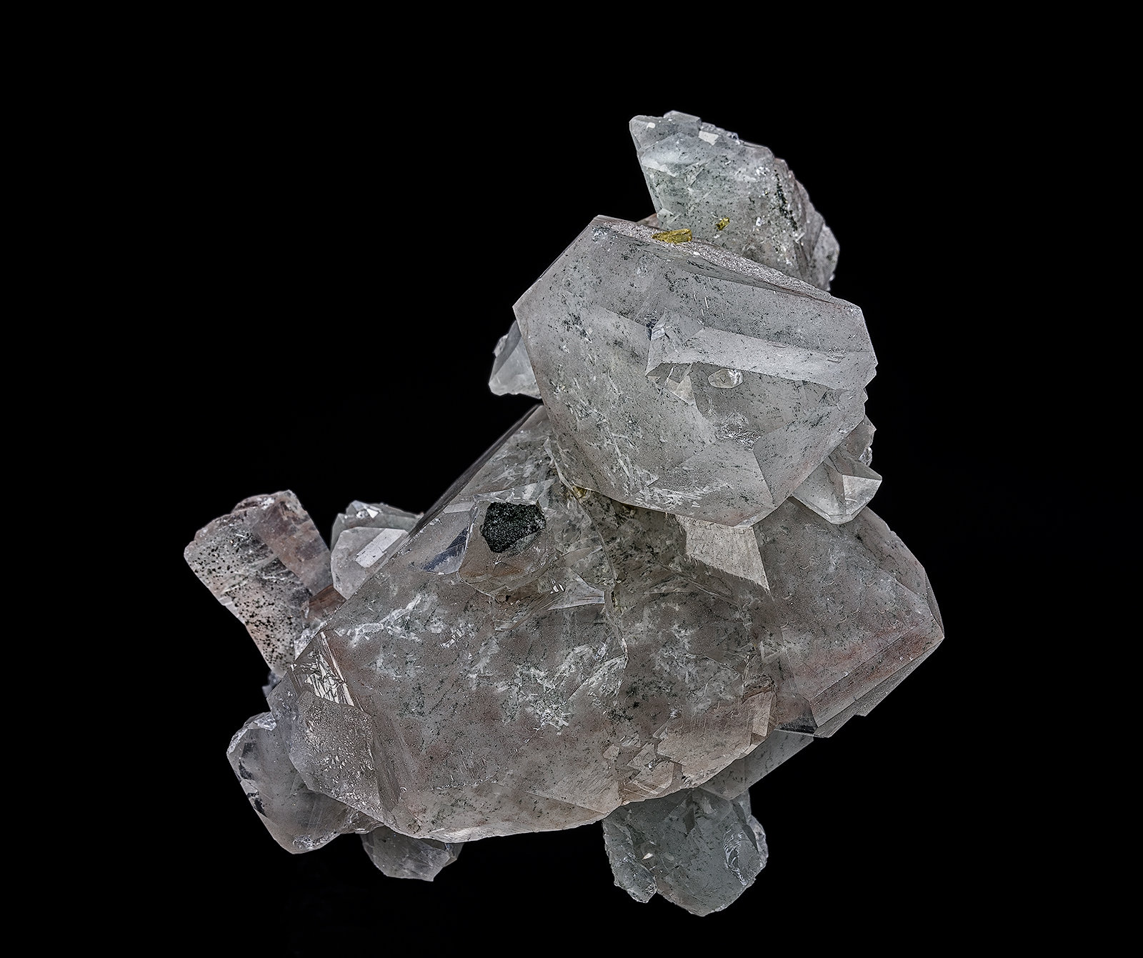 Quartz, Hematite, Barite
9.0 x 6.5 cm
(Autor: am mizunaka)