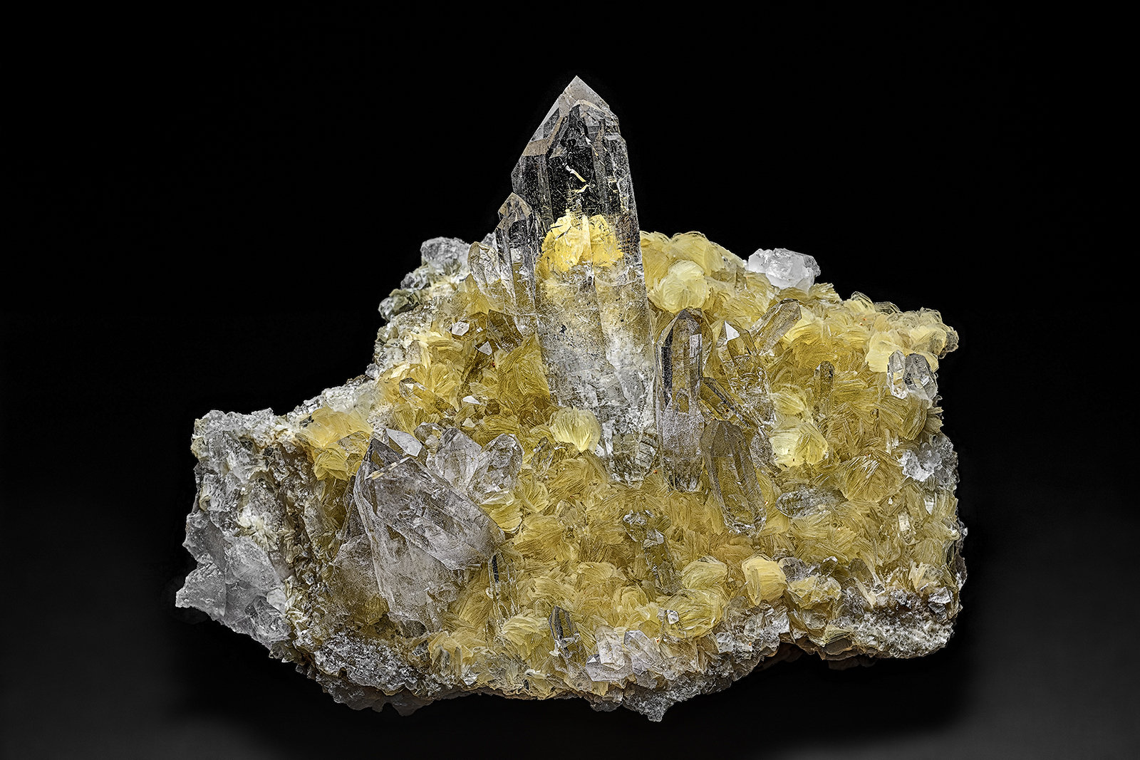 Quartz, Muscovite
11.0 x 9.5 cm
(Autor: am mizunaka)