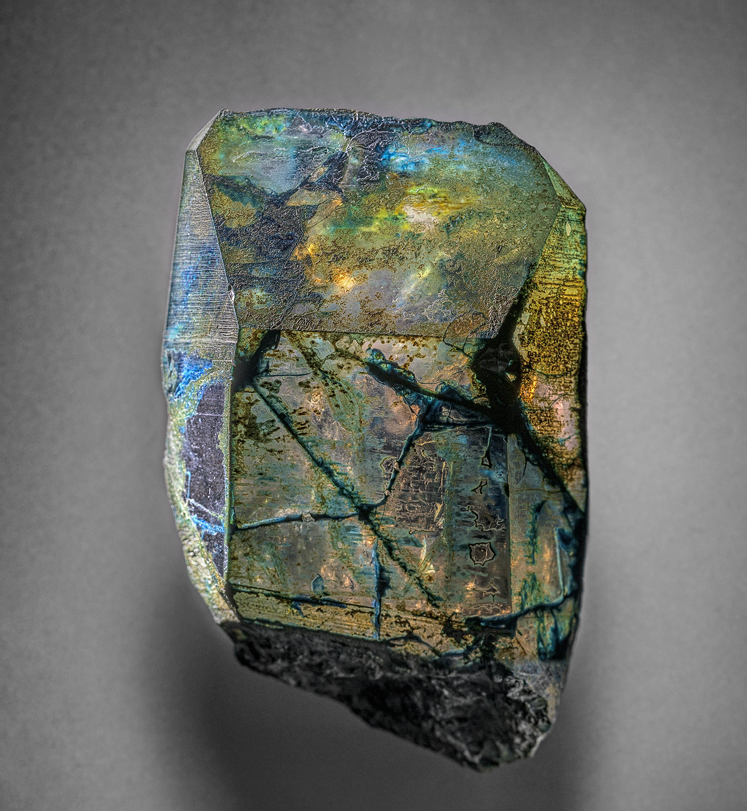 Quartz, Shattuckite
7.2 x 4.7 cm
(Autor: am mizunaka)