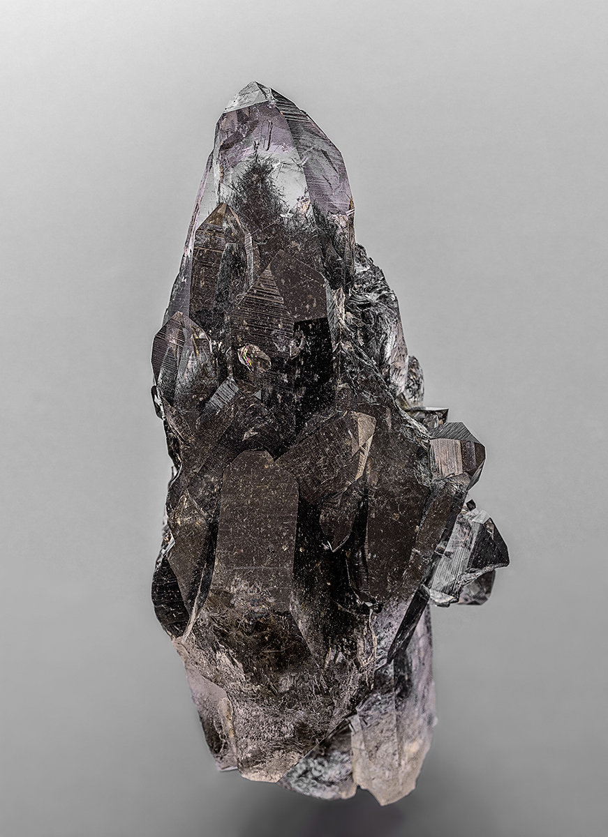 Quarz, Chlorite
8.3 x 4.0 cm
(Autor: am mizunaka)