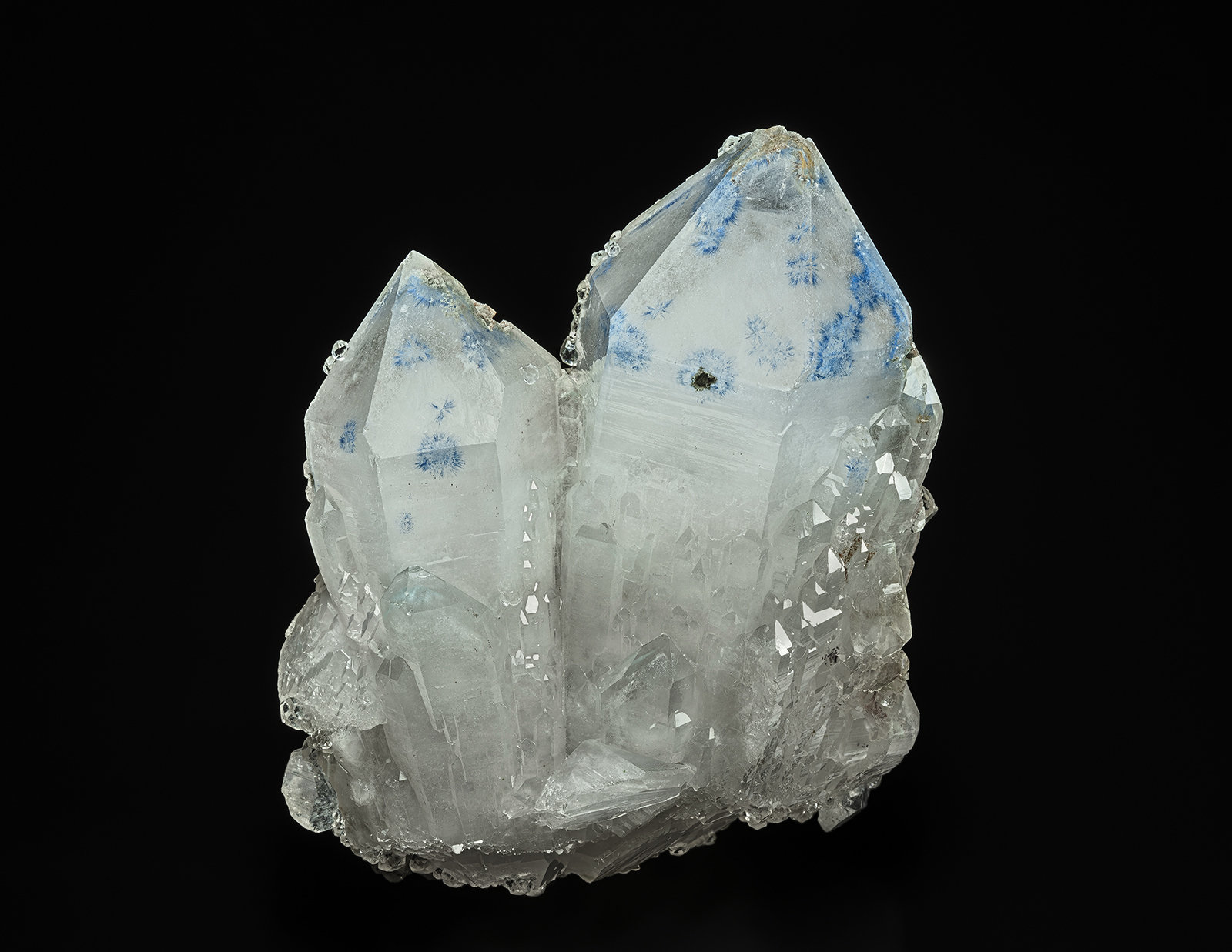 Quartz, Calcite, Papagoite
9.7 x 8.3 cm
(Autor: am mizunaka)