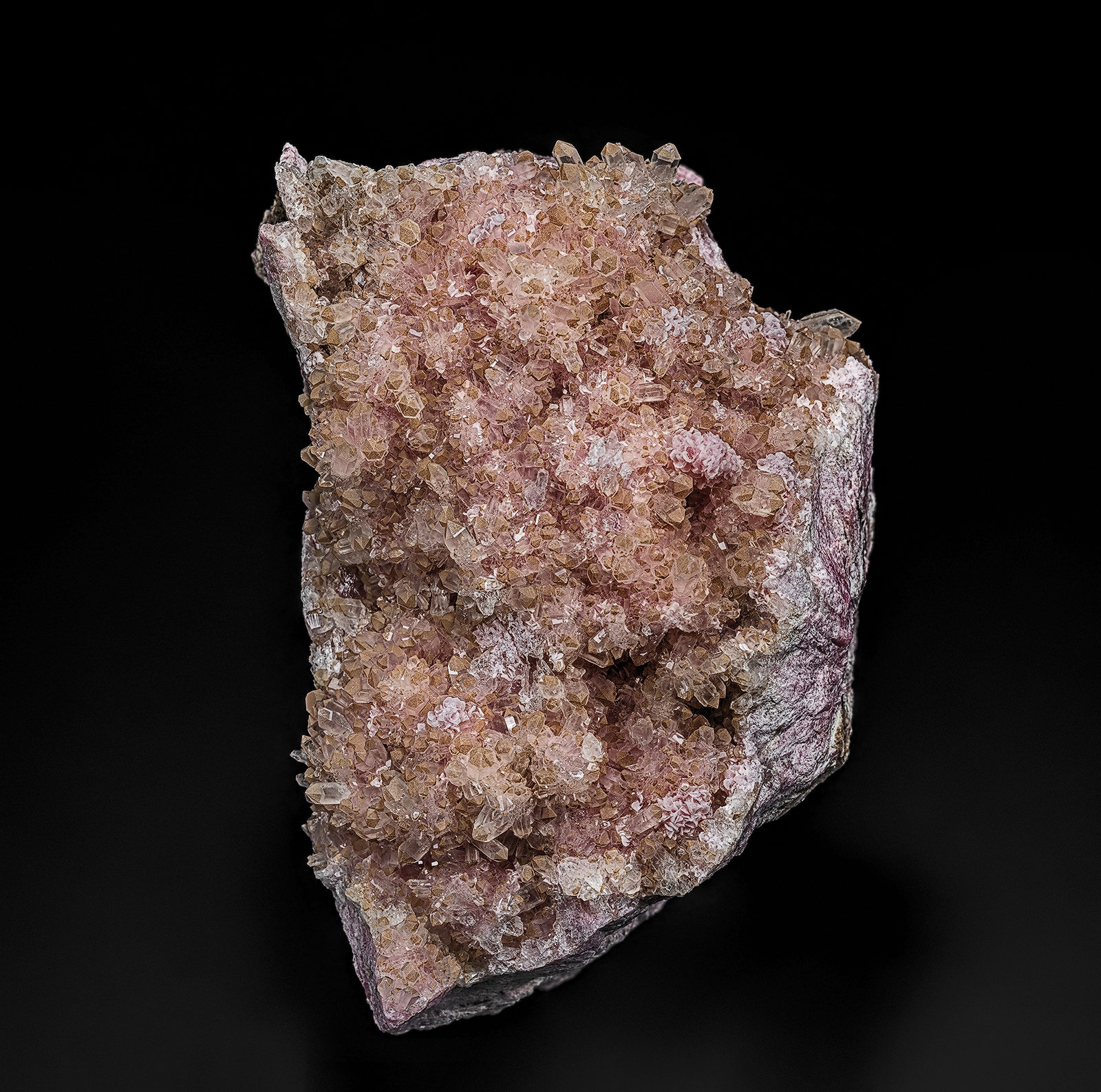 Quartz, Rhodochrosite
8.0 x 5.0 cm
(Autor: am mizunaka)