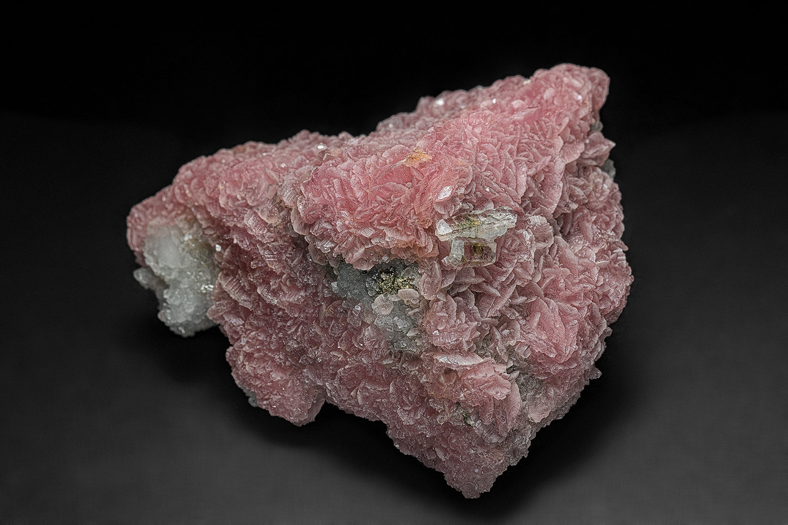 Rhodochrosite, Quartz, Pyrite
6.0 x 4.5 cm
(Autor: am mizunaka)