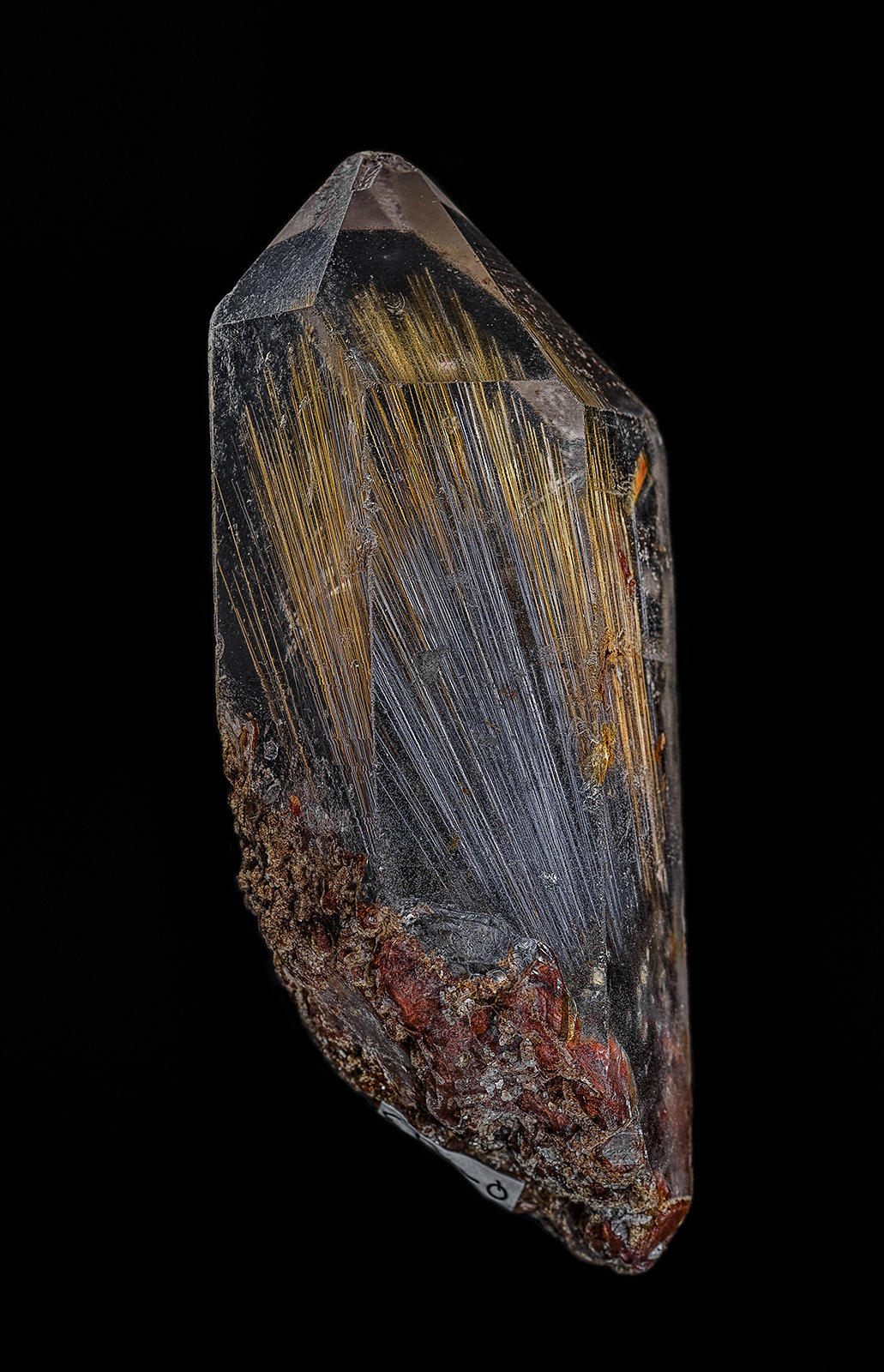 Quartz, Rutile
7.4 x 2.5 cm
(Autor: am mizunaka)
