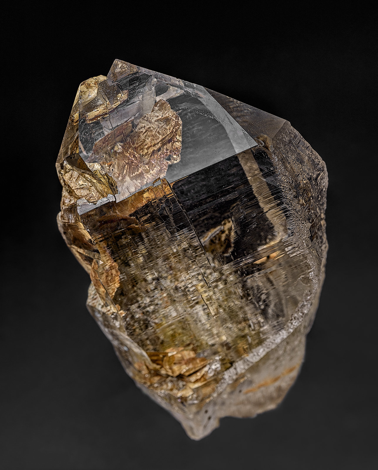 Quartz, Rutile
9.7 x 6.2 cm
(Autor: am mizunaka)