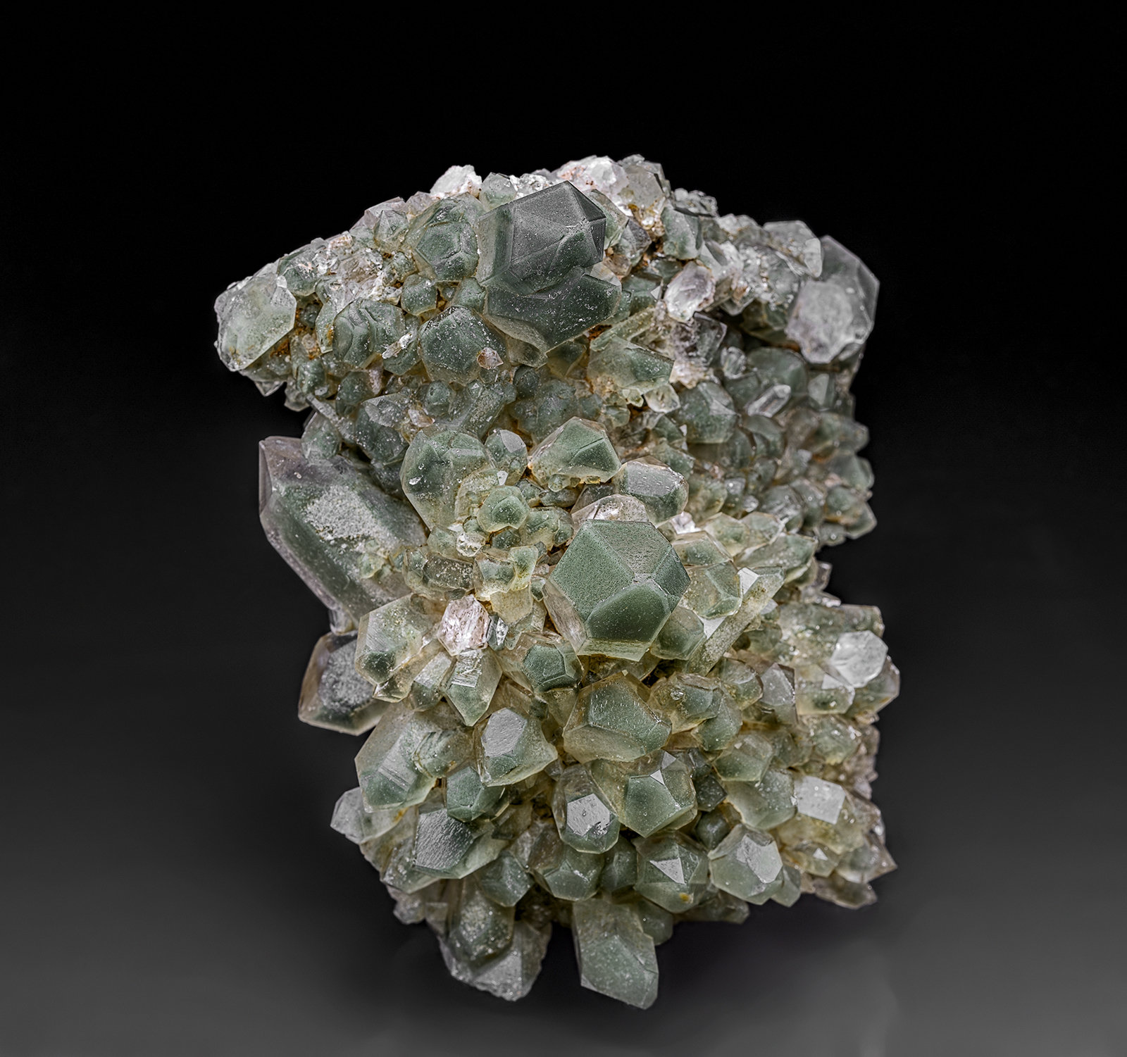 Quartz with Chlorite Inclusions
9.6 x 9.3 cm
(Autor: am mizunaka)