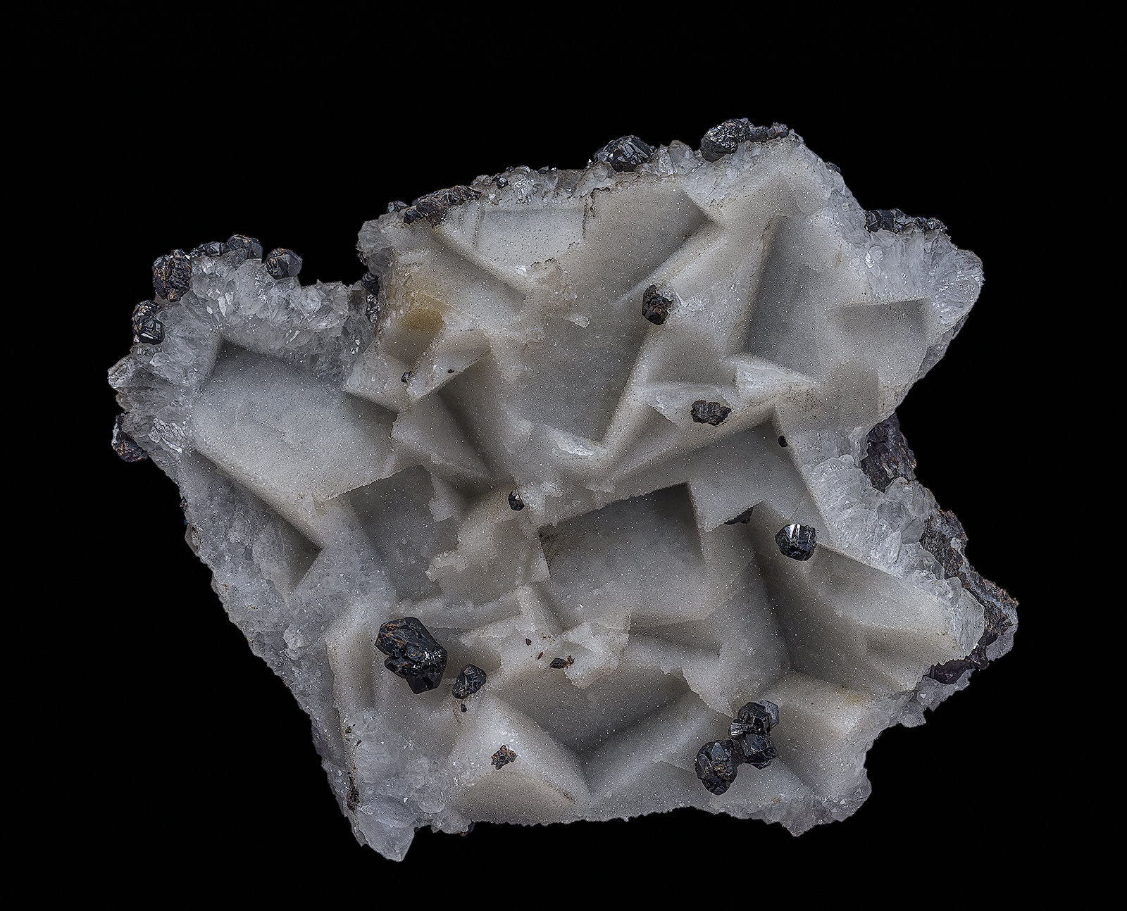 Quartz, Sphalerite
9.3 x 11.0 cm
(Autor: am mizunaka)