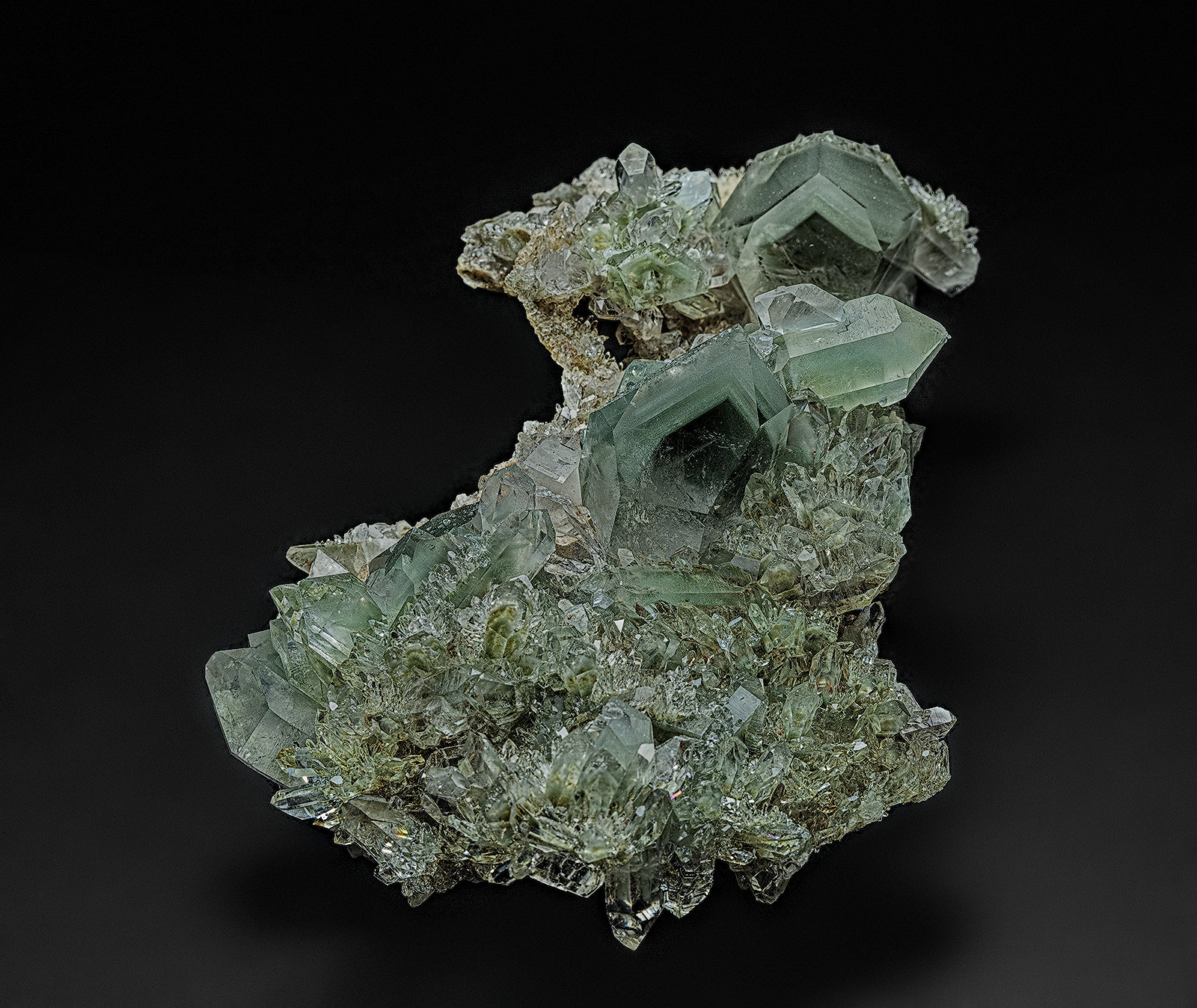 Quartz with Chlorite Inclusions
10.2 x 6.8 cm
(Autor: am mizunaka)