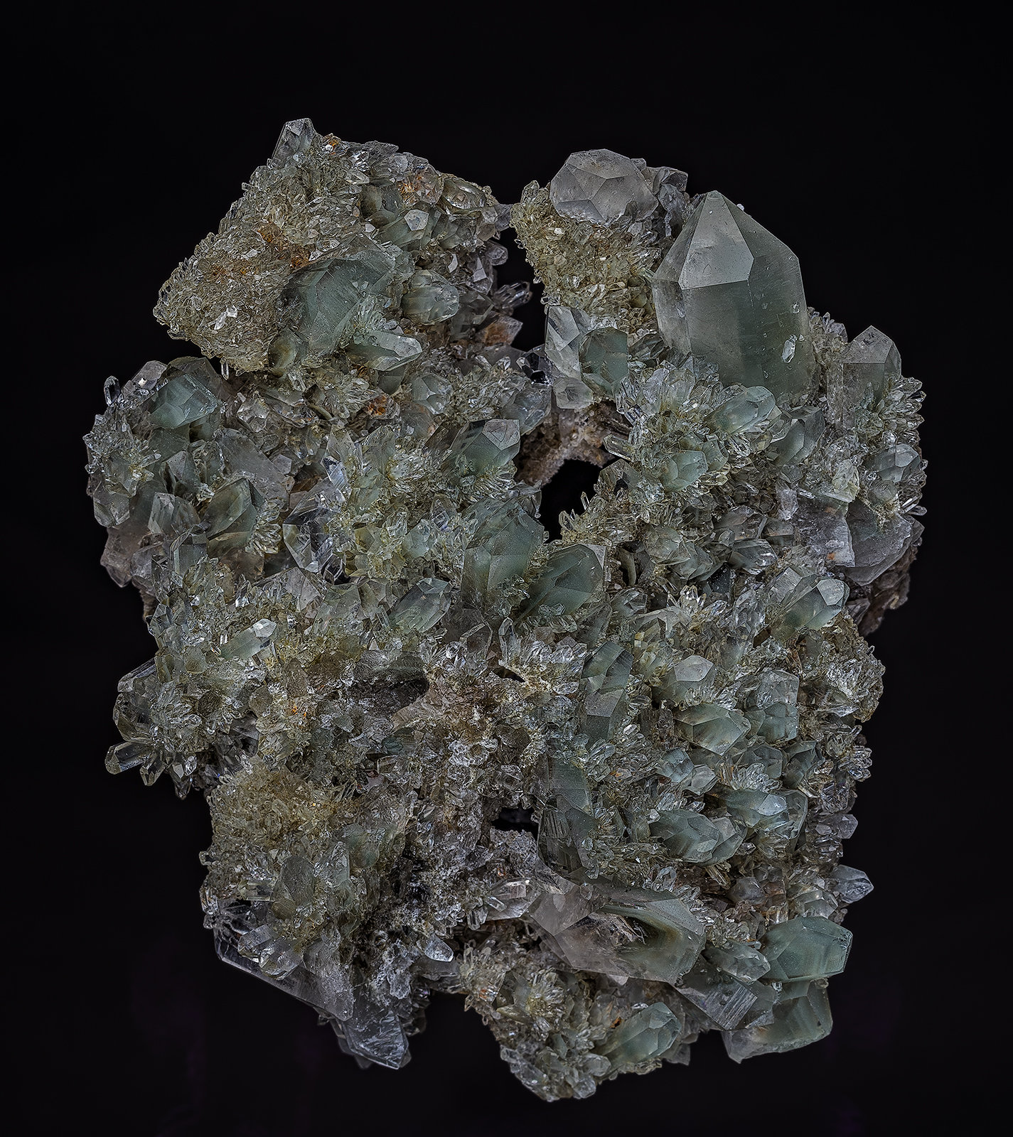 Quartz with Chlorite inclusions
9.6 x 8.0 cm
(Autor: am mizunaka)