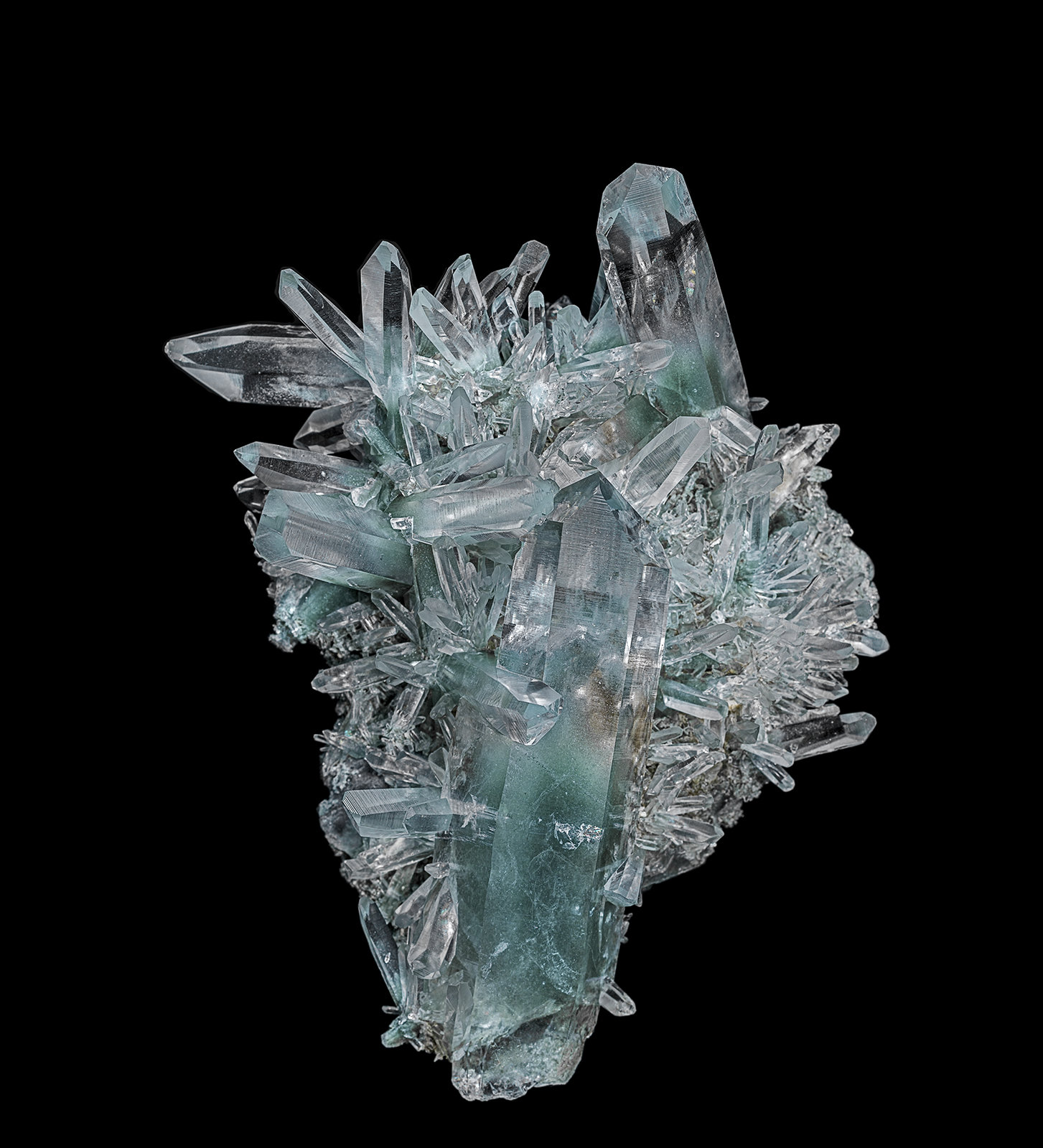Quartz with Chlorite inclusion
14.0 x 11.5 cm
(Autor: am mizunaka)