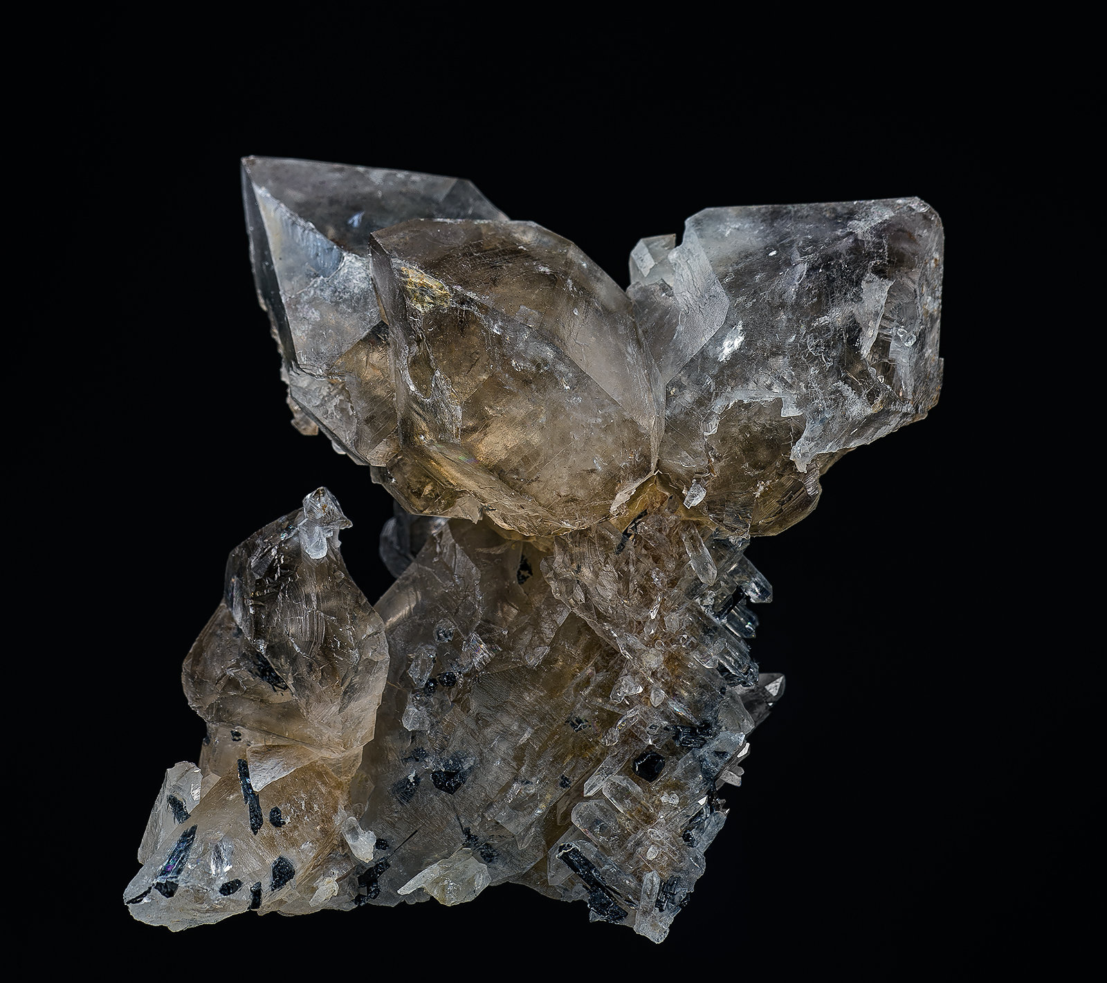 Quartz, Tourmaline (Group)
6.9 x 5.2 cm
(Autor: am mizunaka)