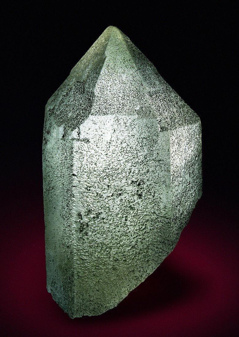 Quartz, Chlorite
Specimen/crystal height 13,5 cm
(Autor: Tobi)