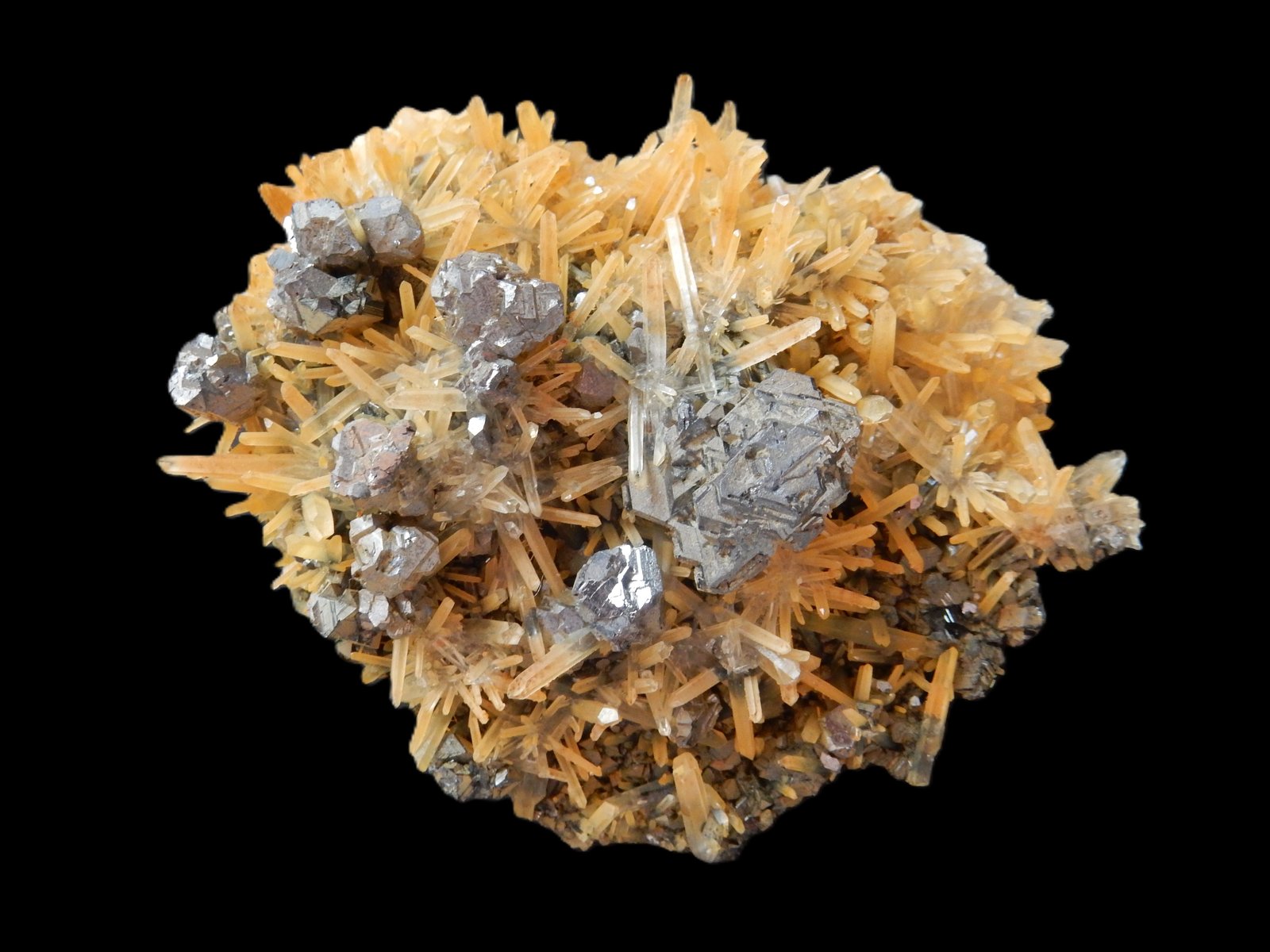Quartz and Dolomite and Galena
90 mm x 70 mm x 20 mm
(Autor: Dany Mabillard)