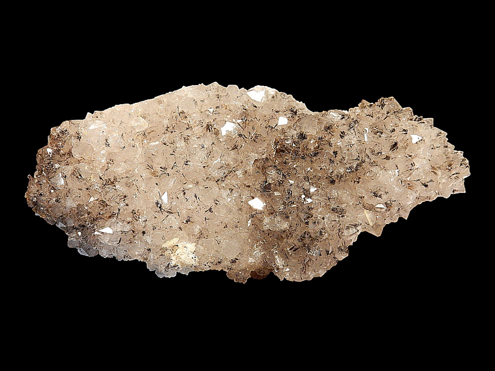 Quartz and Goethite
Tizi n'Tichka - Agouim area, High Atlas, Ouarzazate Province, Drâa-Tafilalet Region, Morocco
150 mm x 70 mm x 40 mm
(Autor: Dany Mabillard)