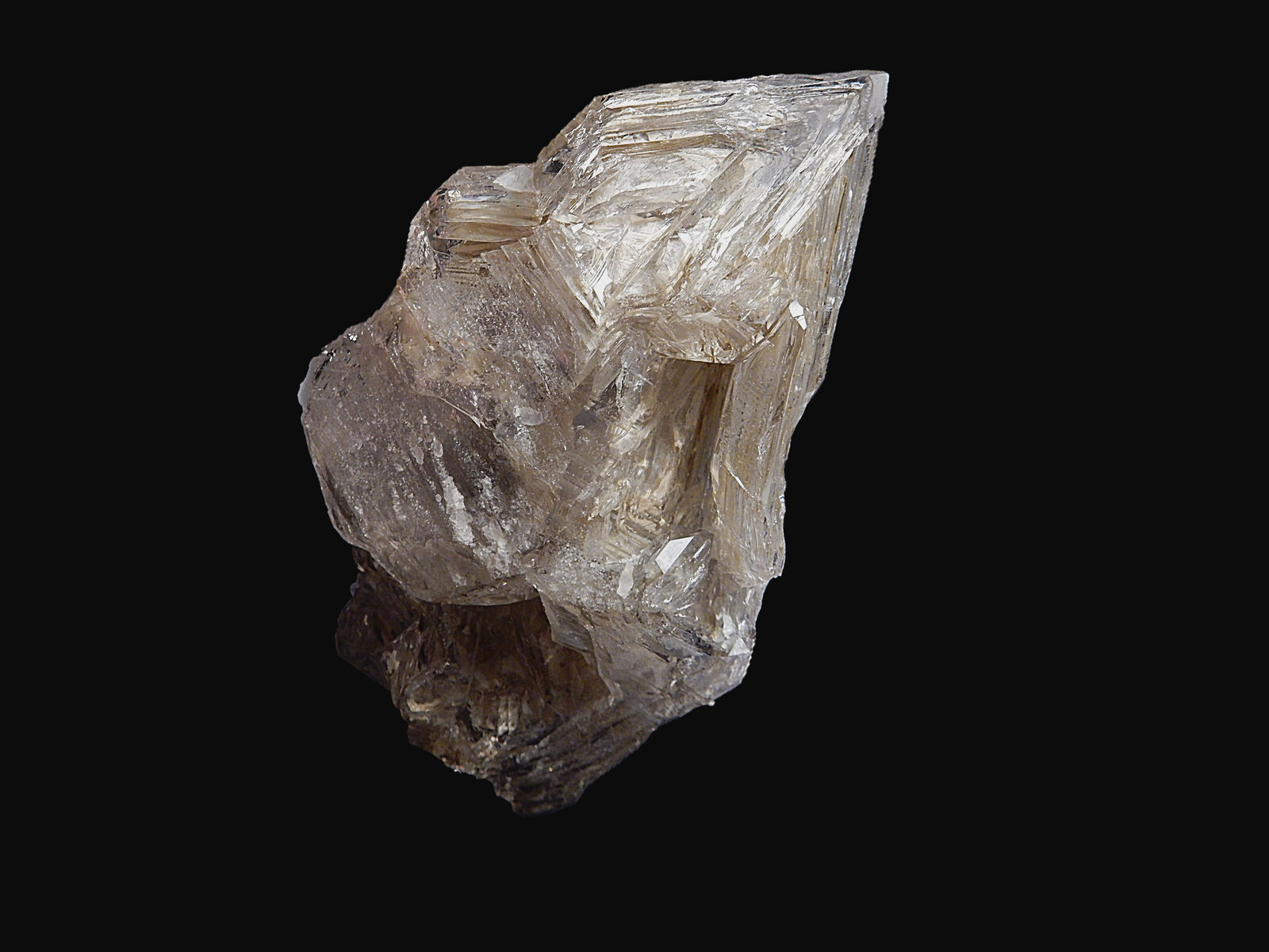 Quartz (variety fensterquarz)
Val d'Illiez (Valle), Val-d’Illiez (Municipio), Distrito Monthey, Wallis (Valais), Suiza
110 mm x 55 mm x 55 mm
(Autor: Dany Mabillard)