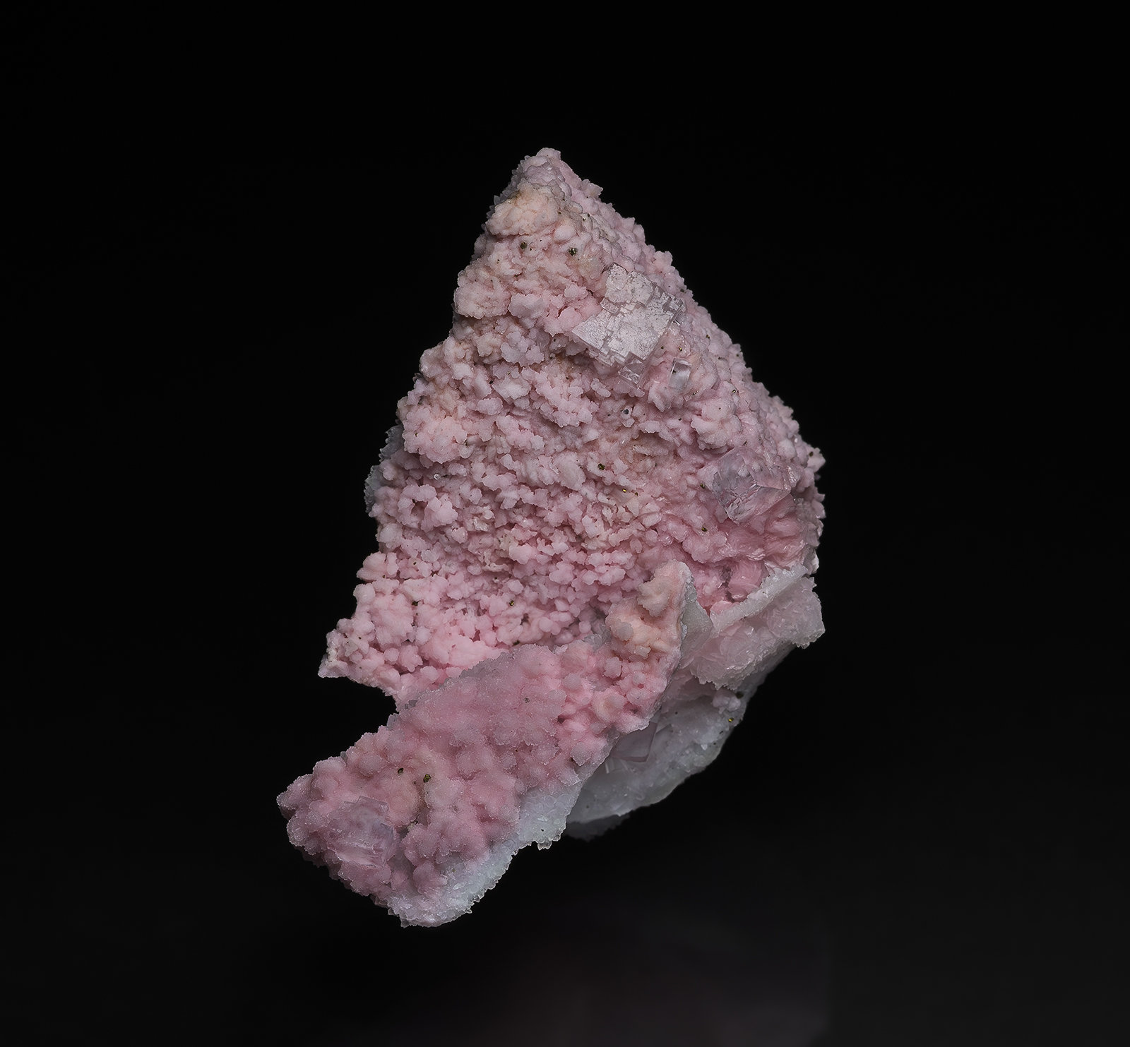 Rhodochrosite, Fluorite, Quartz
4.6 x 3.8 cm
(Autor: am mizunaka)