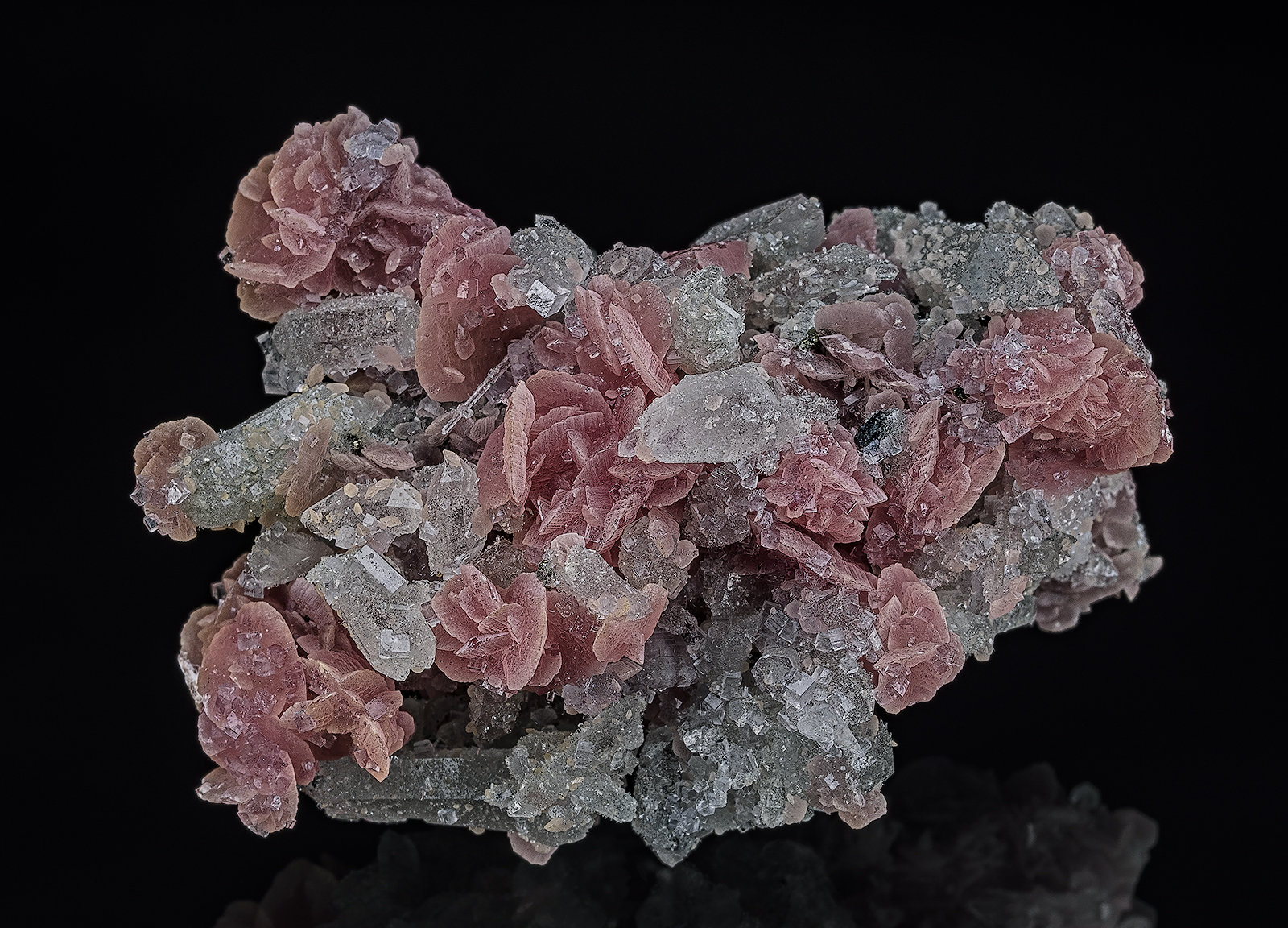 Rhodochrosite, Quartz, Fluorite
4.9 x 3.4 cm
(Autor: am mizunaka)