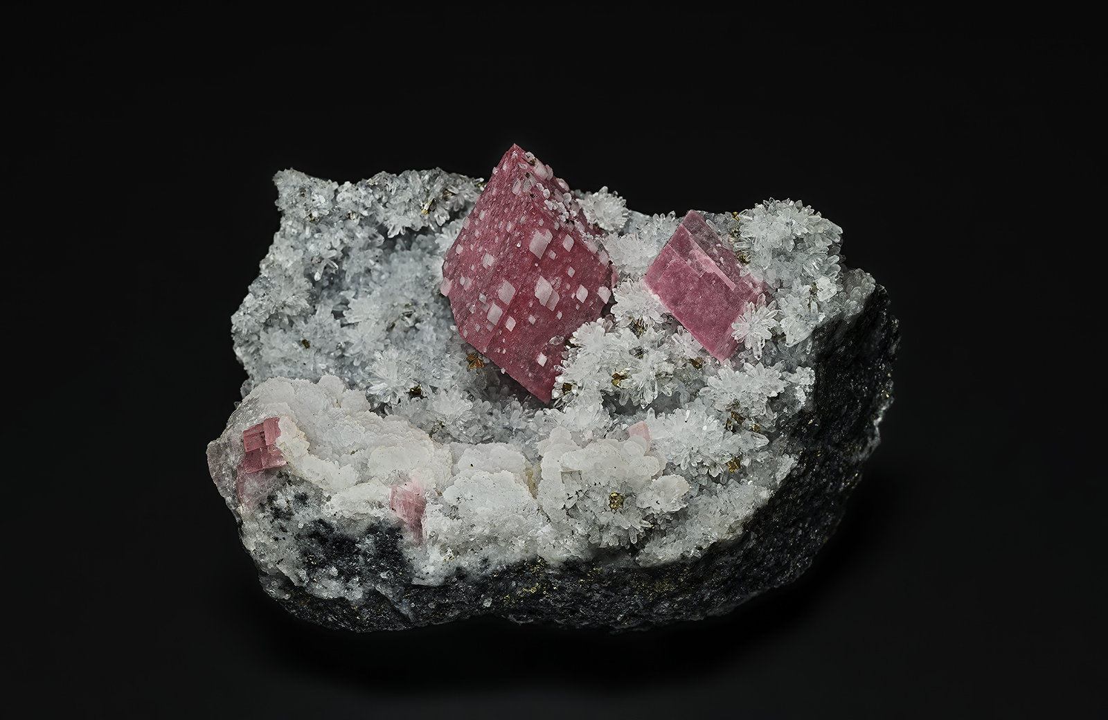 Rhodochrosite, Quartz
5.7 x 4.1 cm
(Autor: am mizunaka)