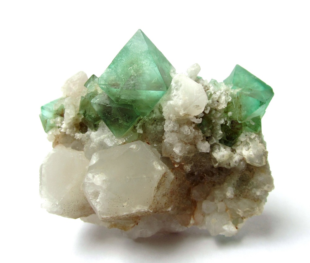 Fluorite, Quartz
Specimen size 6,5 cm
(Autor: Tobi)