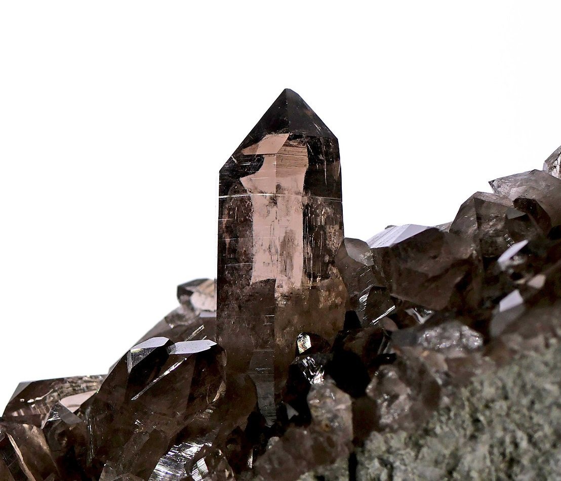 Smoky quartz
Crystal size 6 cm
(Autor: Tobi)